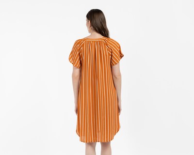 Foto 3 | Foto 3 | Vestido Casual Lady Sun Manga Corta a Rayas para Mujer