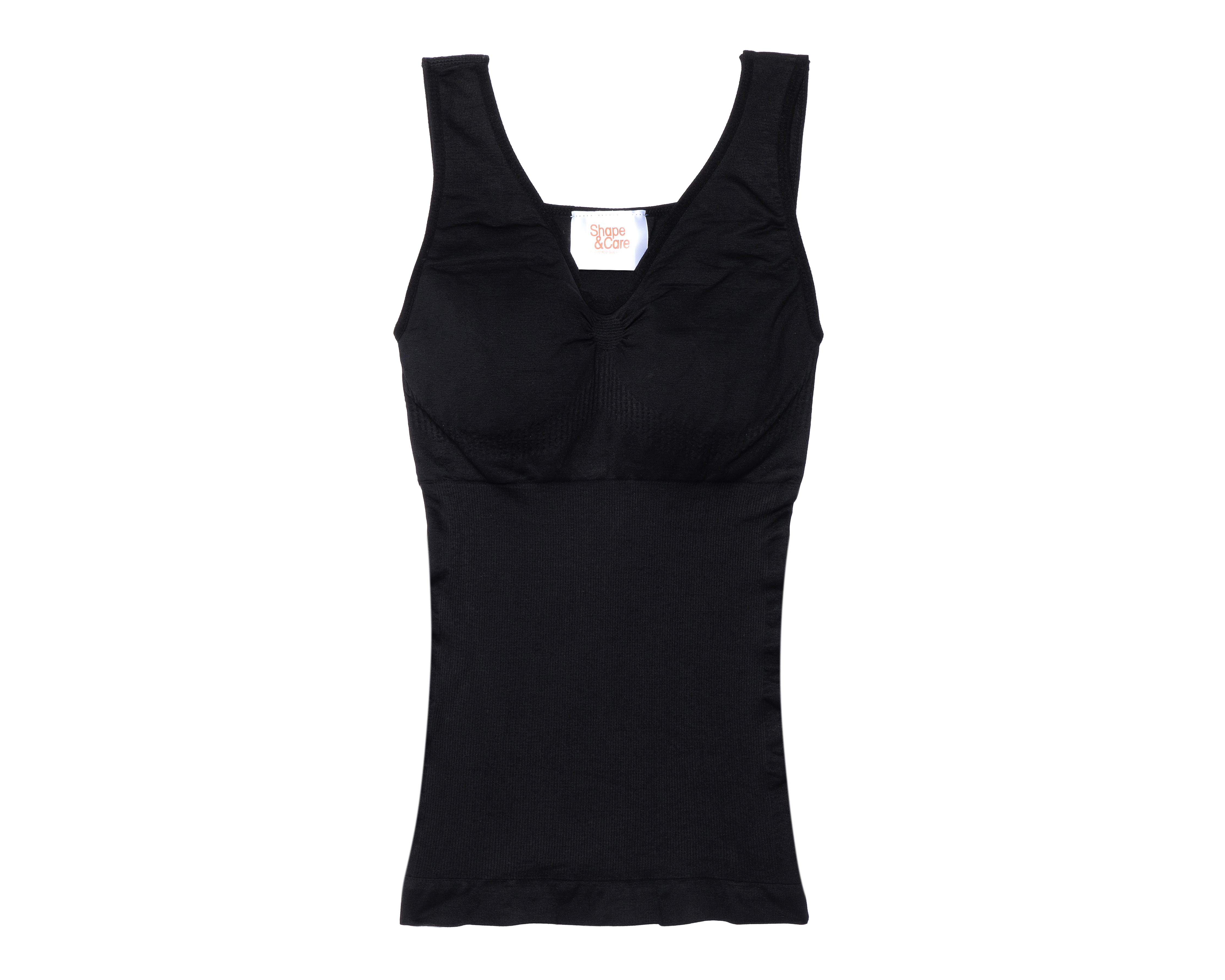 Foto 7 pulgar | Foto 6 | Camiseta Control Shape & Care Mediana Compresión Negra para Mujer