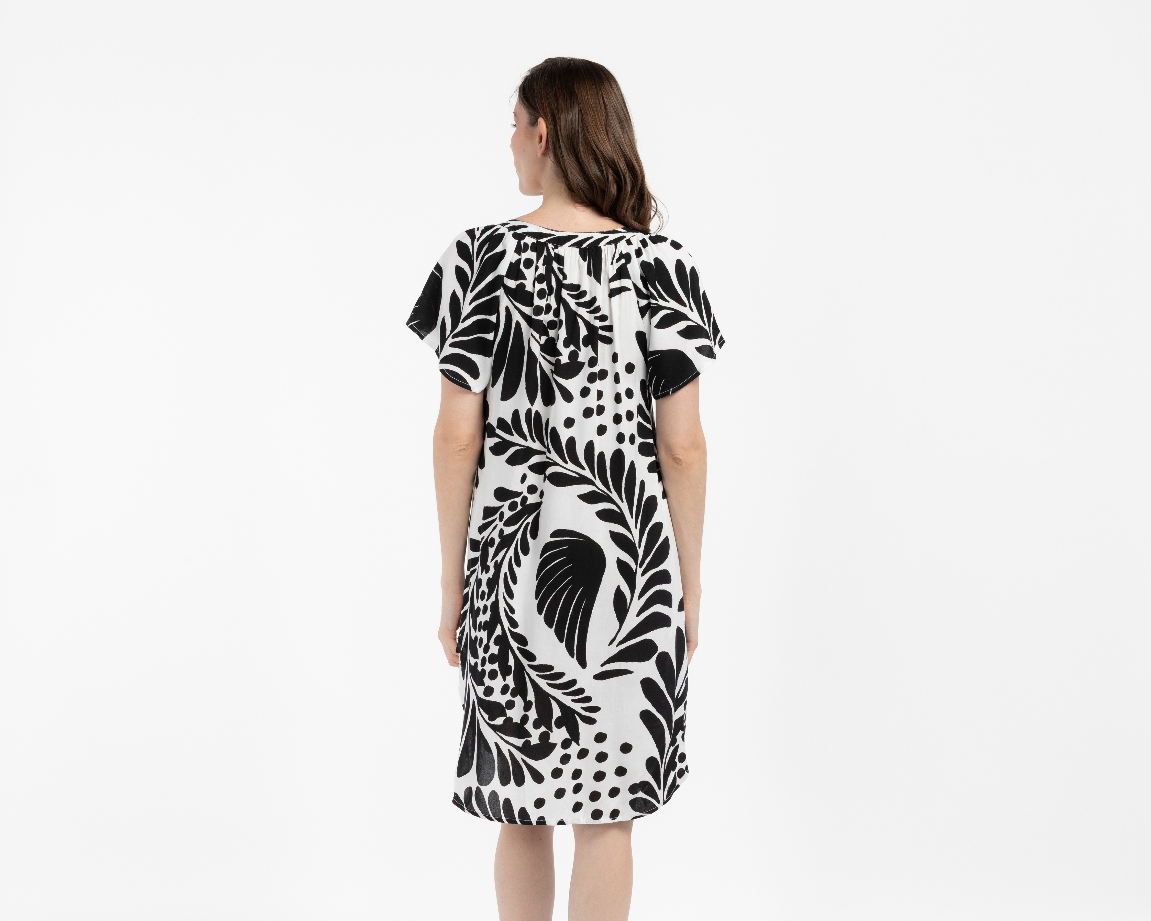 Foto 4 pulgar | Foto 3 | Vestido Casual Lady Sun Manga Corta para Mujer