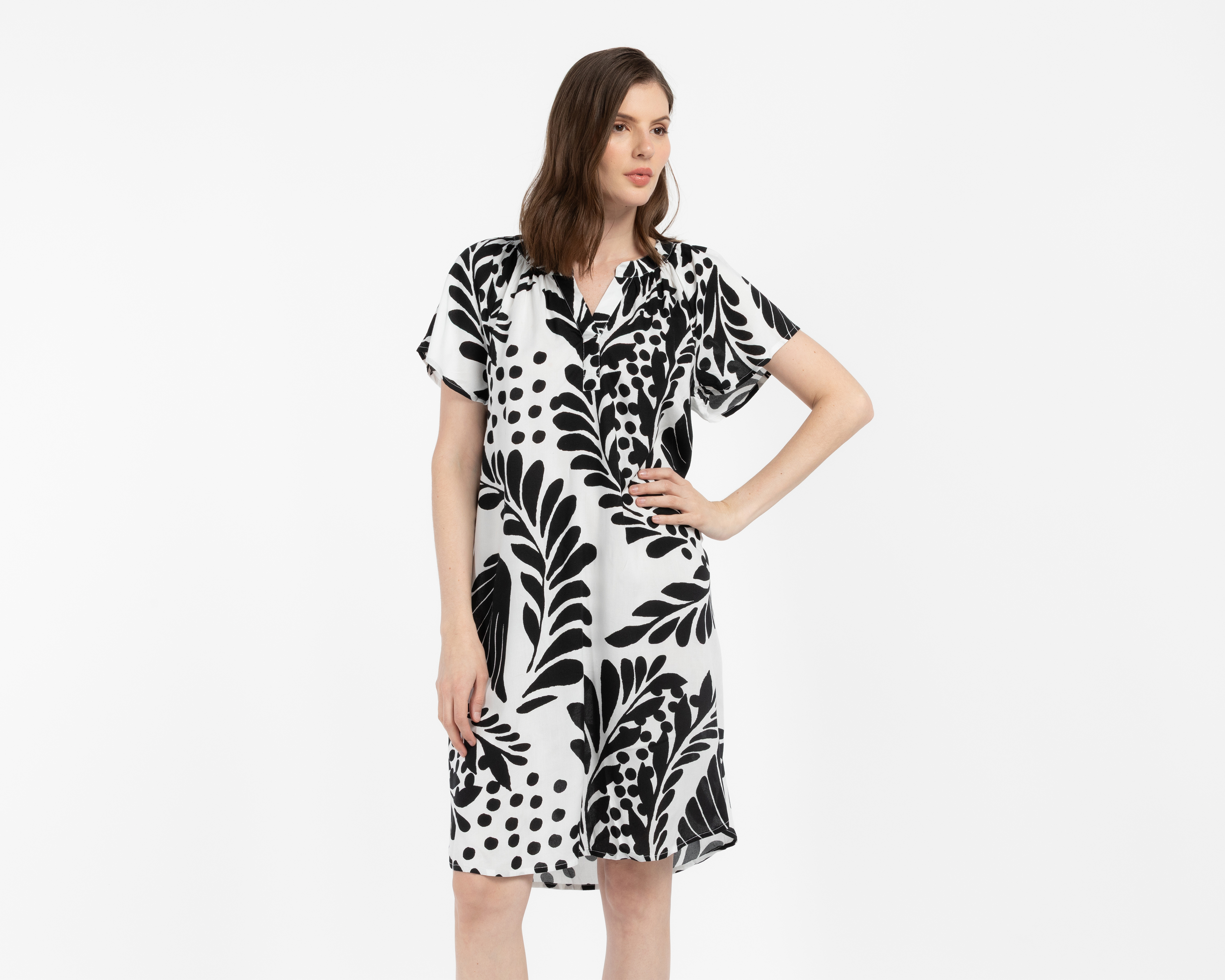 Foto 5 pulgar | Foto 4 | Vestido Casual Lady Sun Manga Corta para Mujer