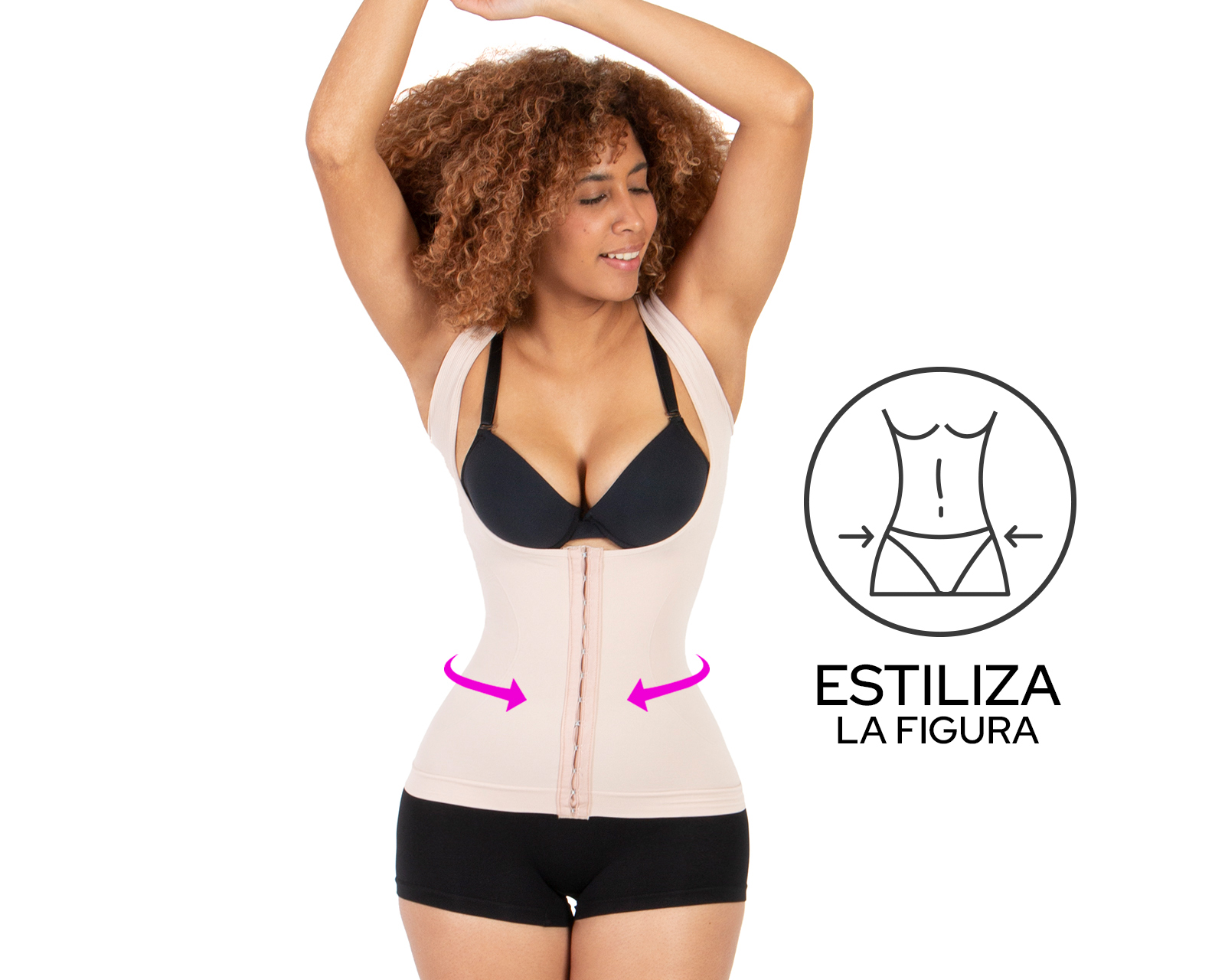 Foto 3 pulgar | Foto 2 | Camiseta Control Shape & Care Media Compresión para Mujer