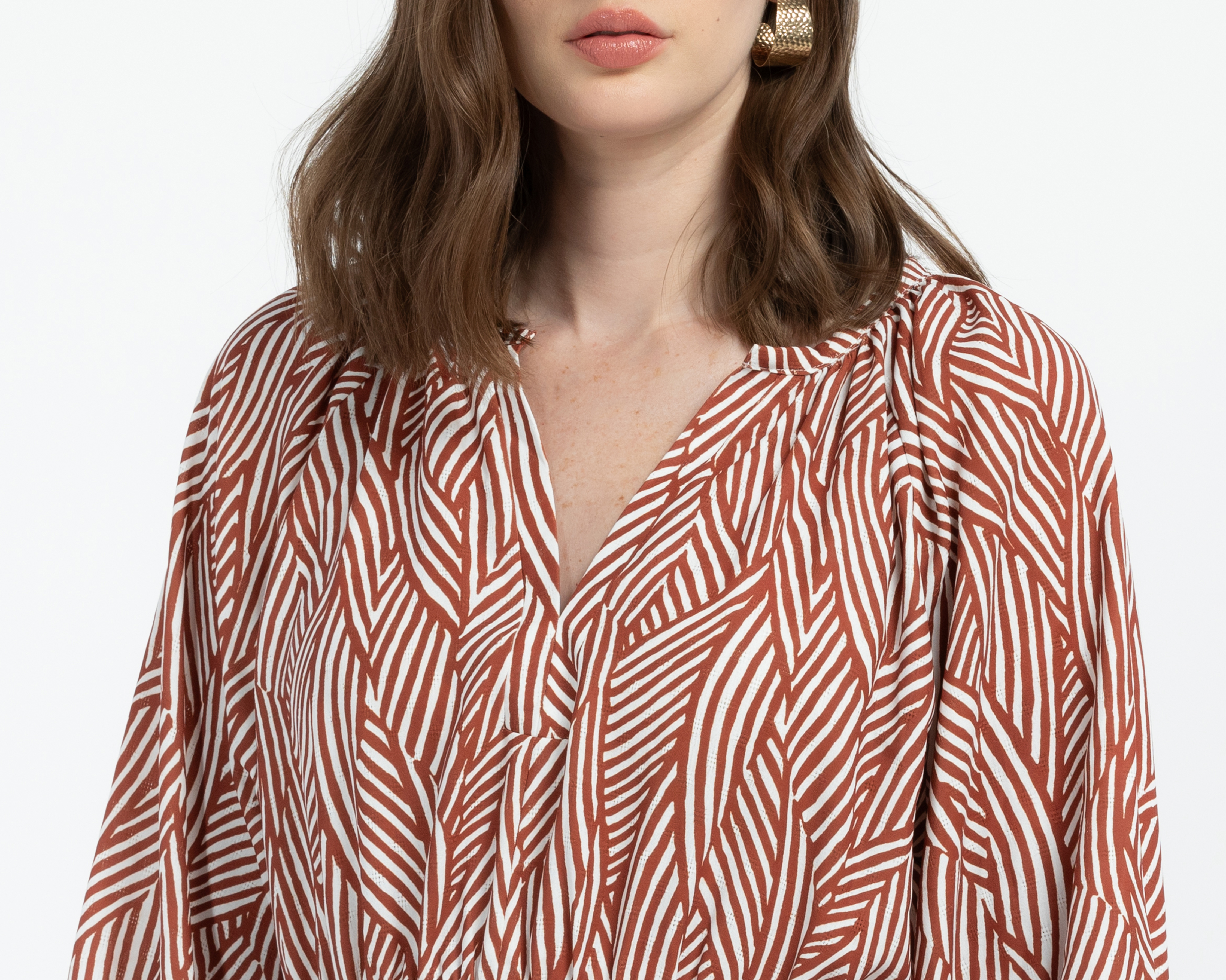 Foto 4 | Foto 4 | Vestido Casual Lady Sun Estampado con Cinturón para Mujer