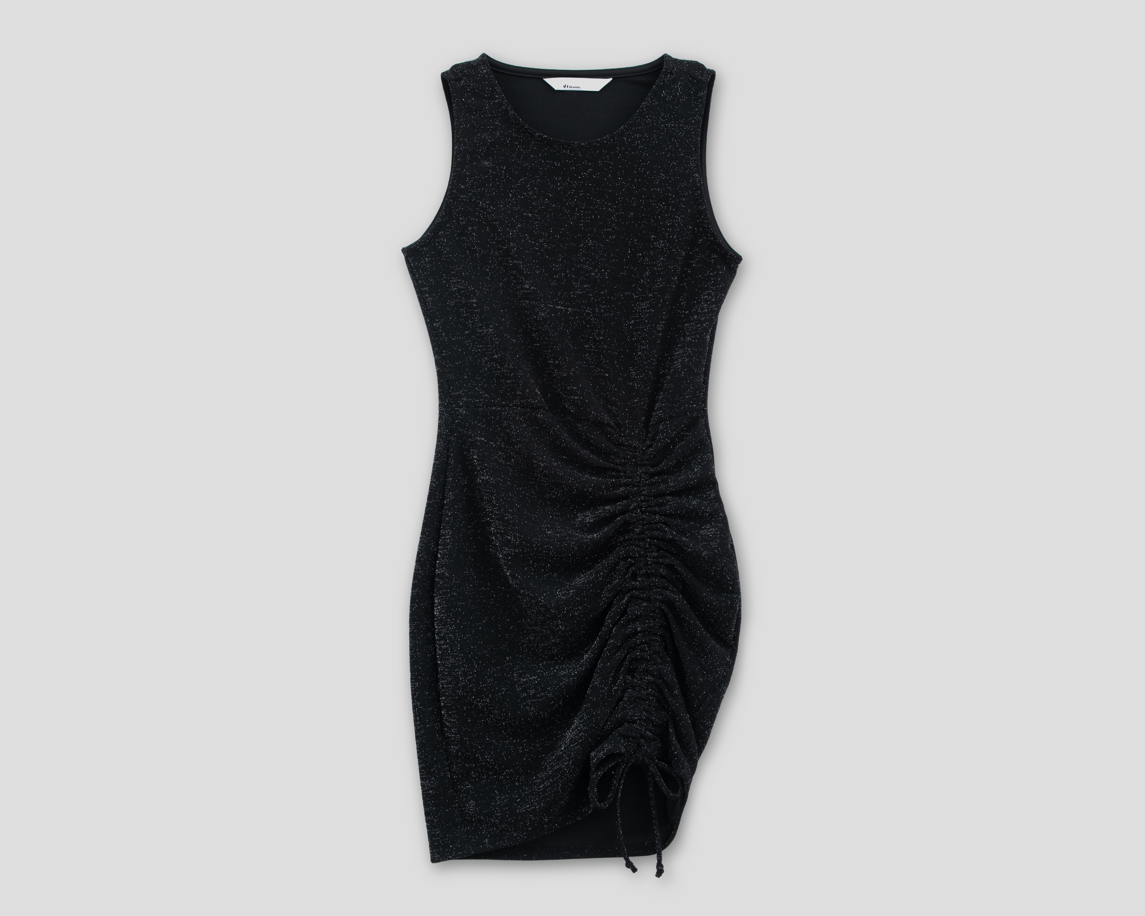 Foto 2 pulgar | Foto 1 | Vestido de Fiesta Strona sin Mangas con Drapeado al Frente