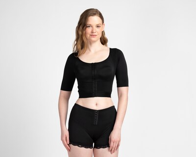 Foto 1 | Foto 1 | Camiseta Control Negra Shape & Care Mediana Compresión para Mujer