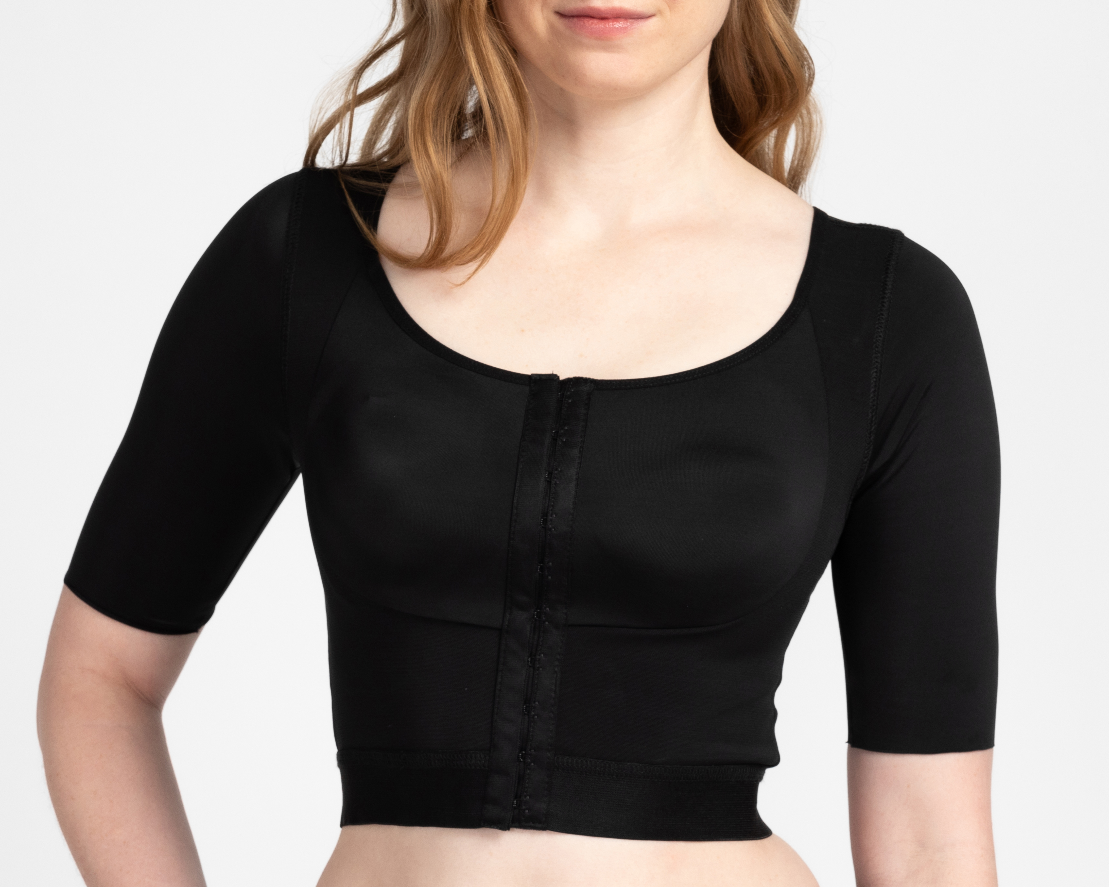Foto 4 pulgar | Foto 3 | Camiseta Control Negra Shape & Care Mediana Compresión para Mujer