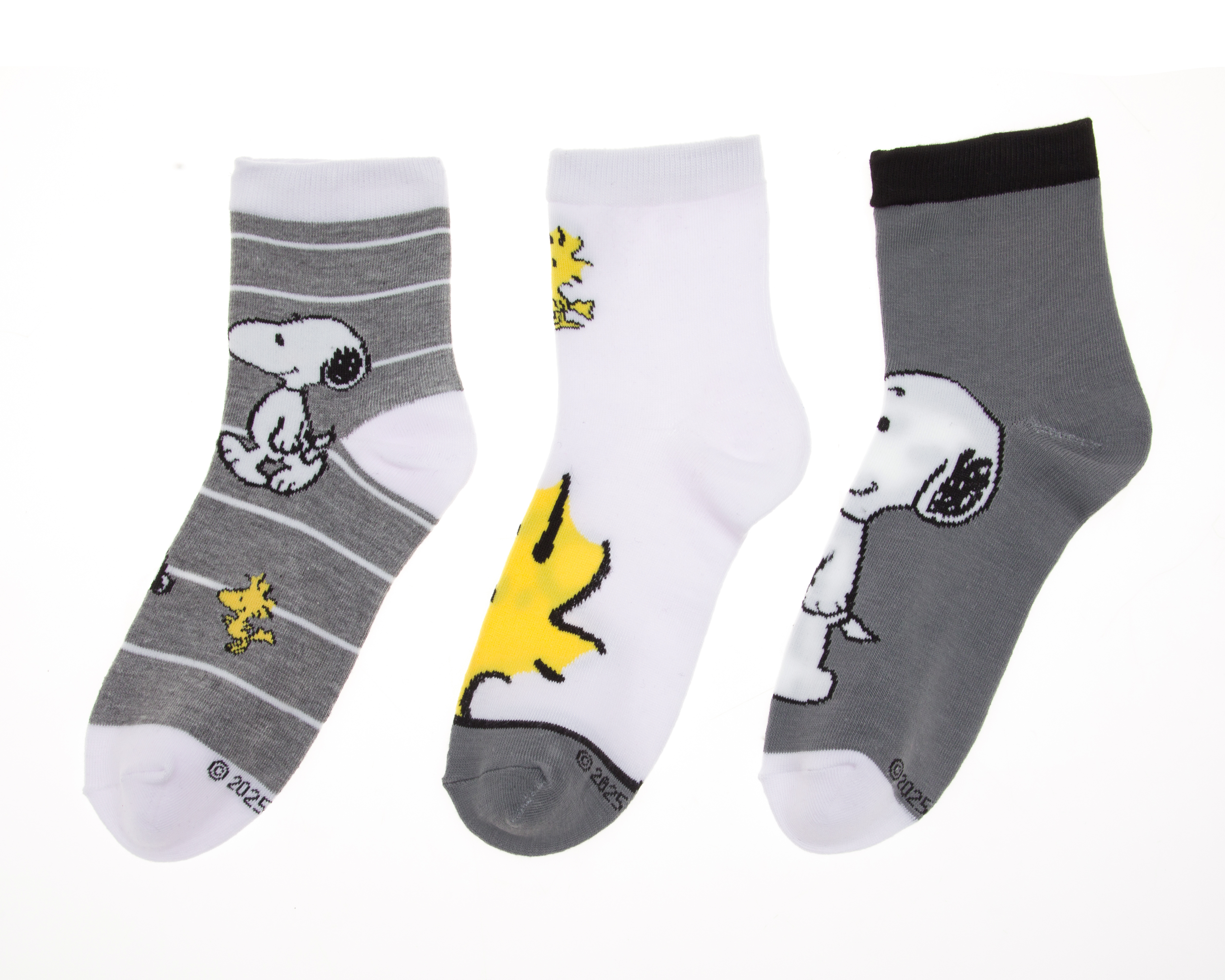 Calcetas Peanuts para Mujer 3 Pares