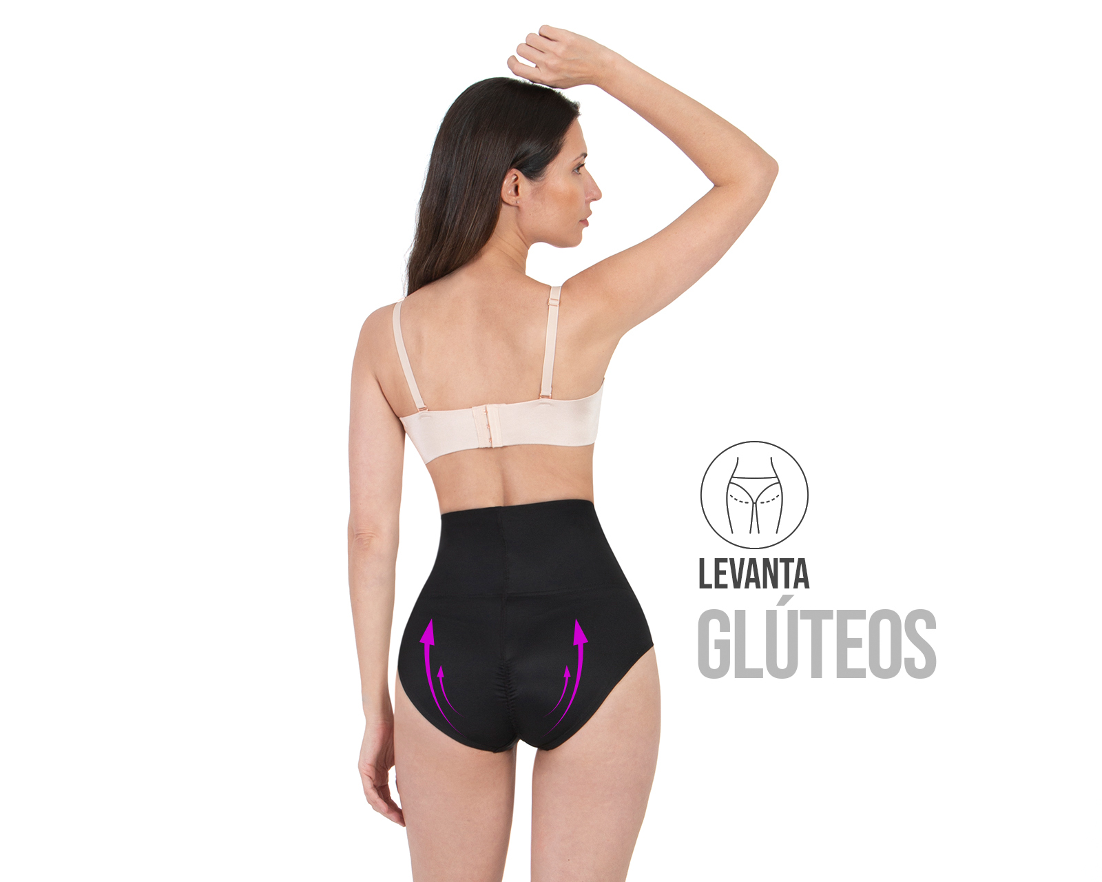 Foto 5 pulgar | Foto 4 | Pantaleta Control Shape & Care Baja Compresión Alta Cintura para Mujer