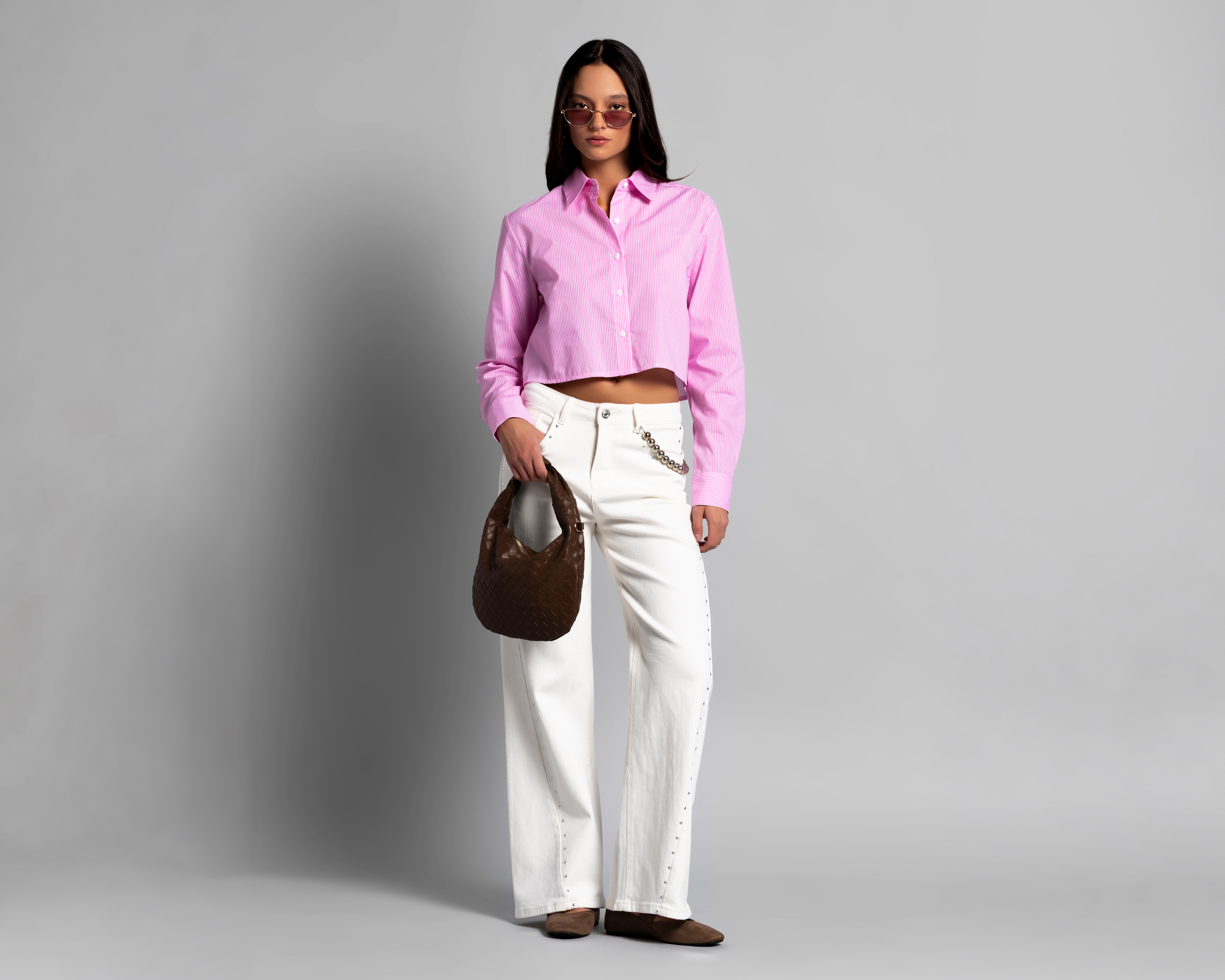 Blusa Manga Larga Strona para Mujer