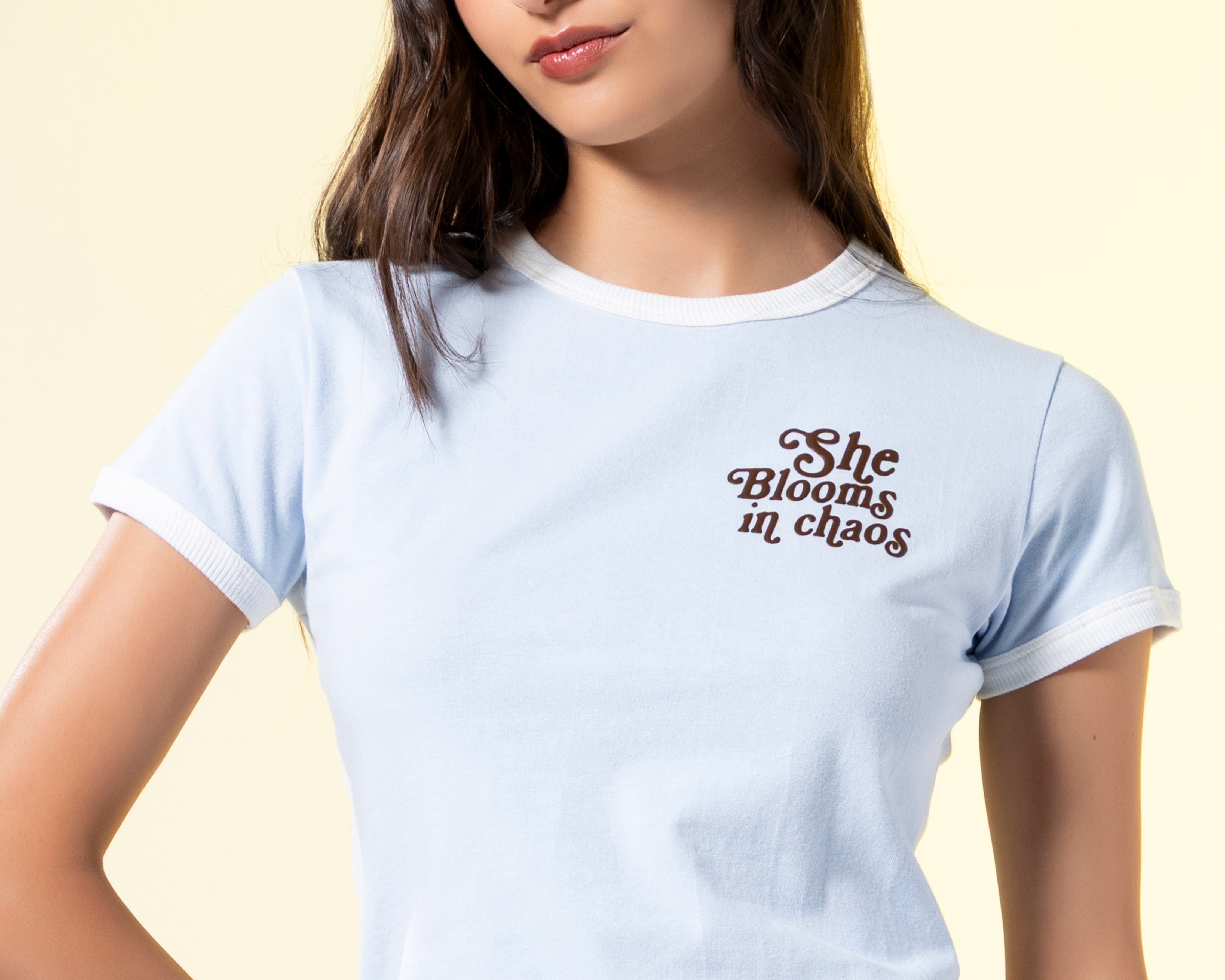 Foto 4 | Foto 4 | Playera Azul Strona para Mujer