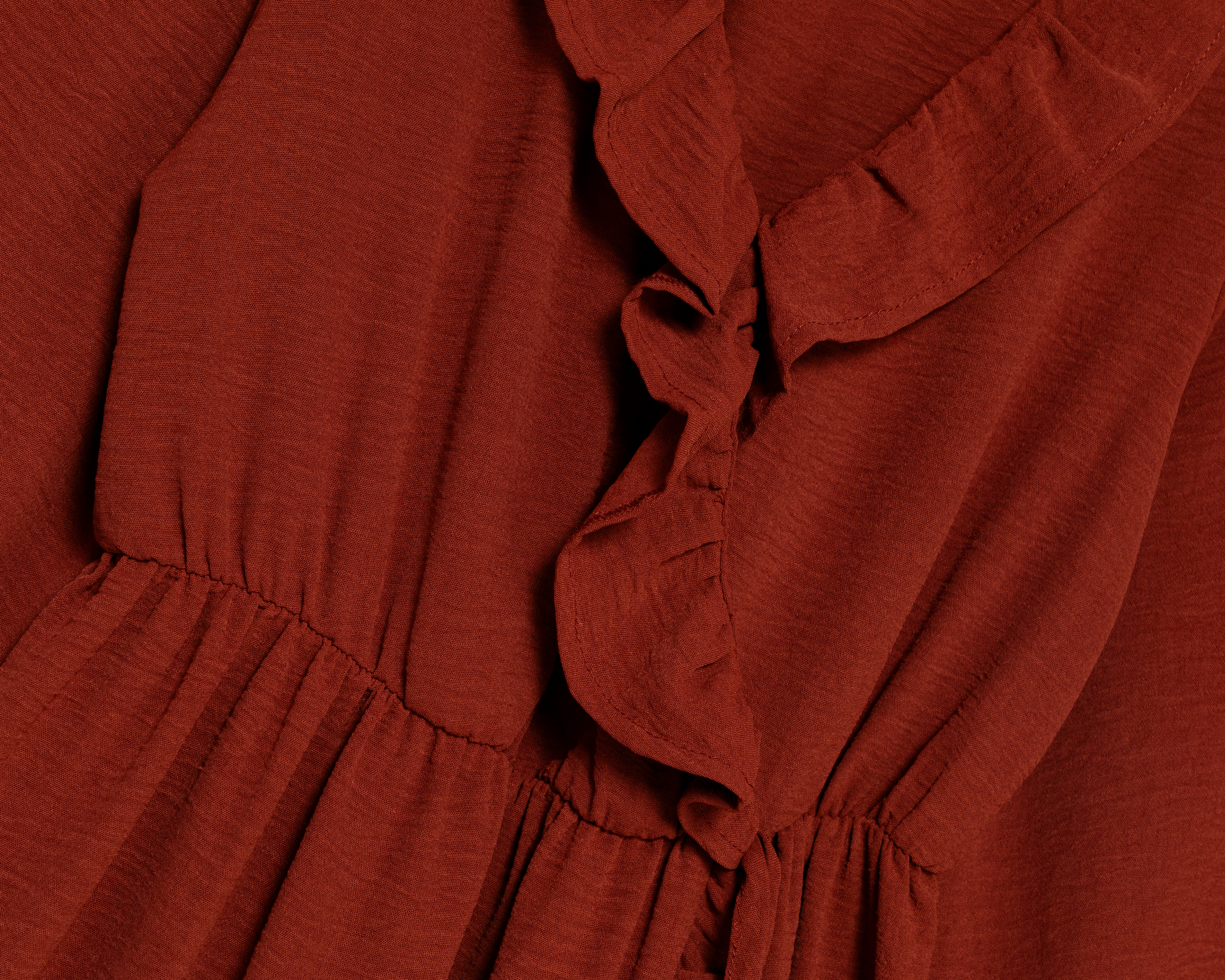 Foto 4 pulgar | Foto 3 | Vestido Casual Sahara Corto con Olanes para Mujer