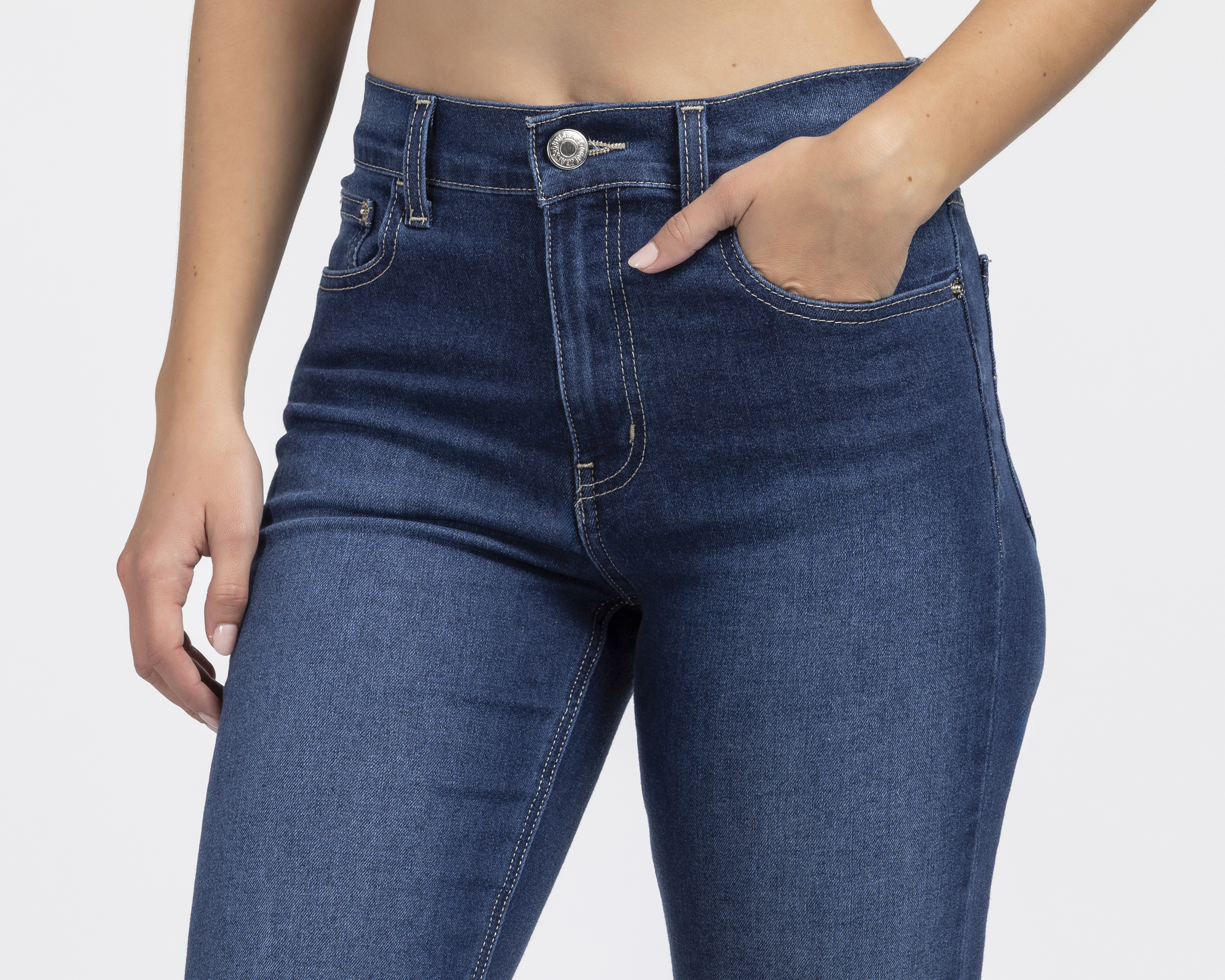 Foto 5 pulgar | Foto 4 | Jeans Straight Oggi Atraction para Mujer