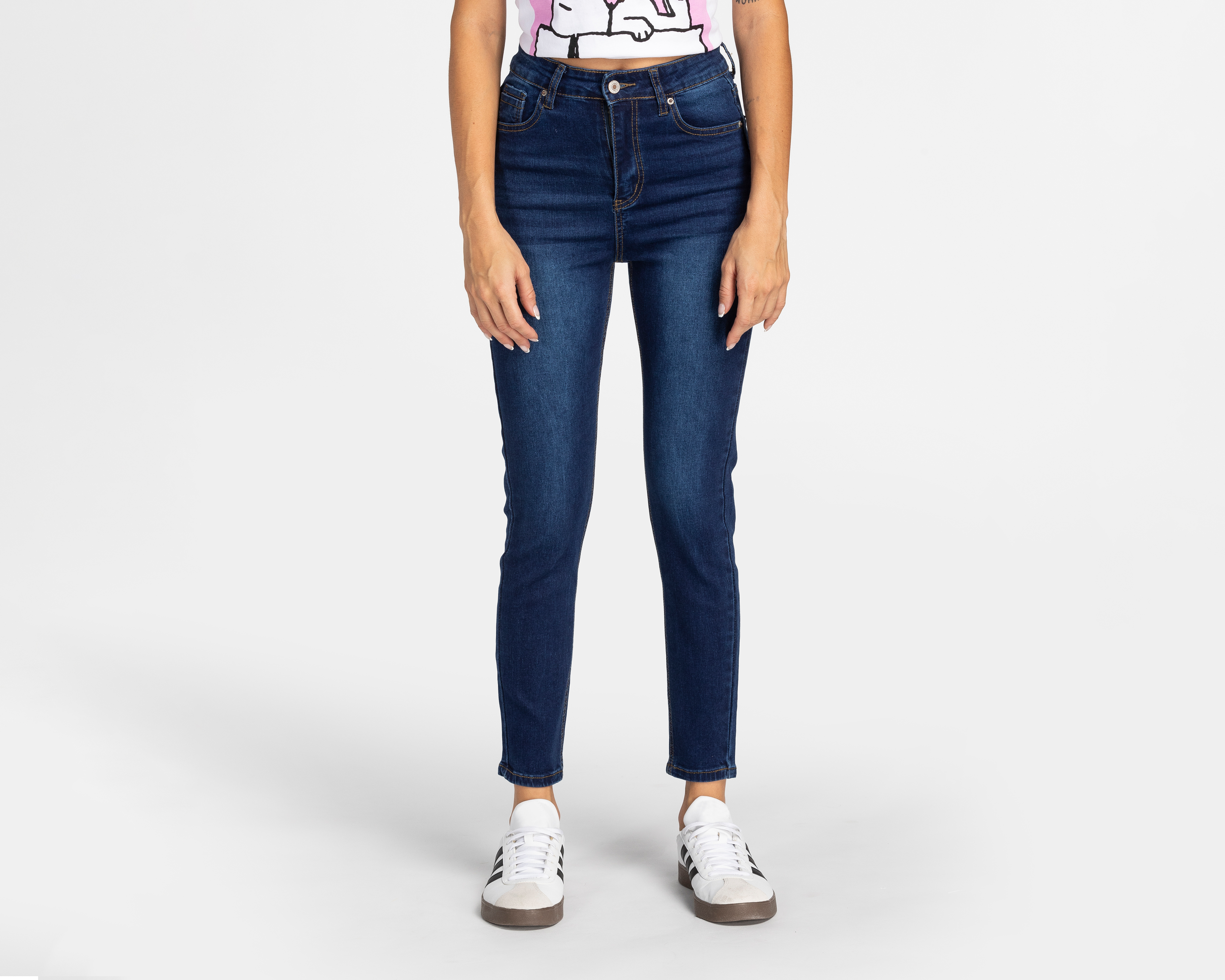 Foto 2 pulgar | Foto 1 | Jeans Skinny Forever 21 para Mujer