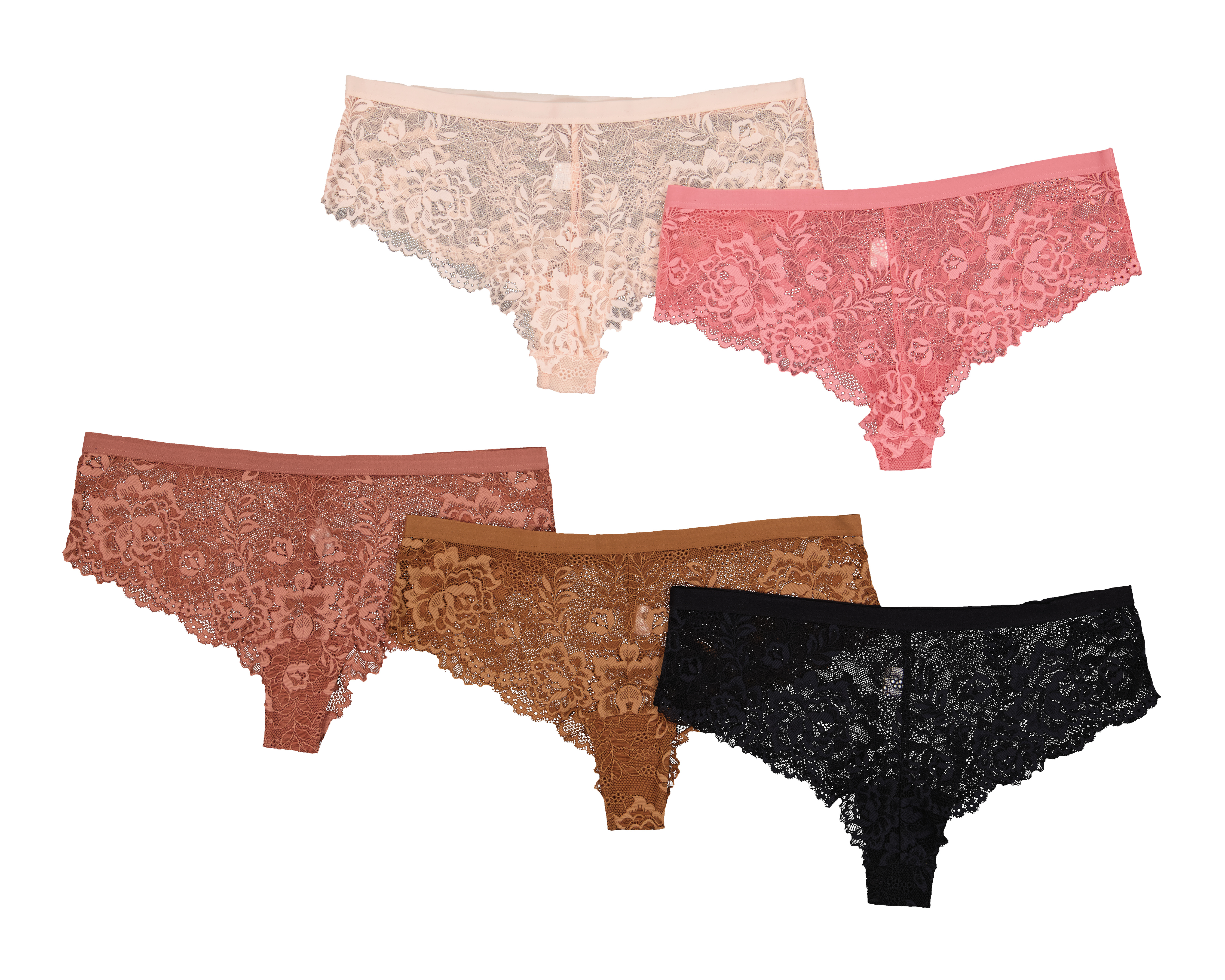 Foto 2 | Foto 2 | Bikini con Encaje Eva Tu Estilo Íntimo para Mujer 5 Piezas