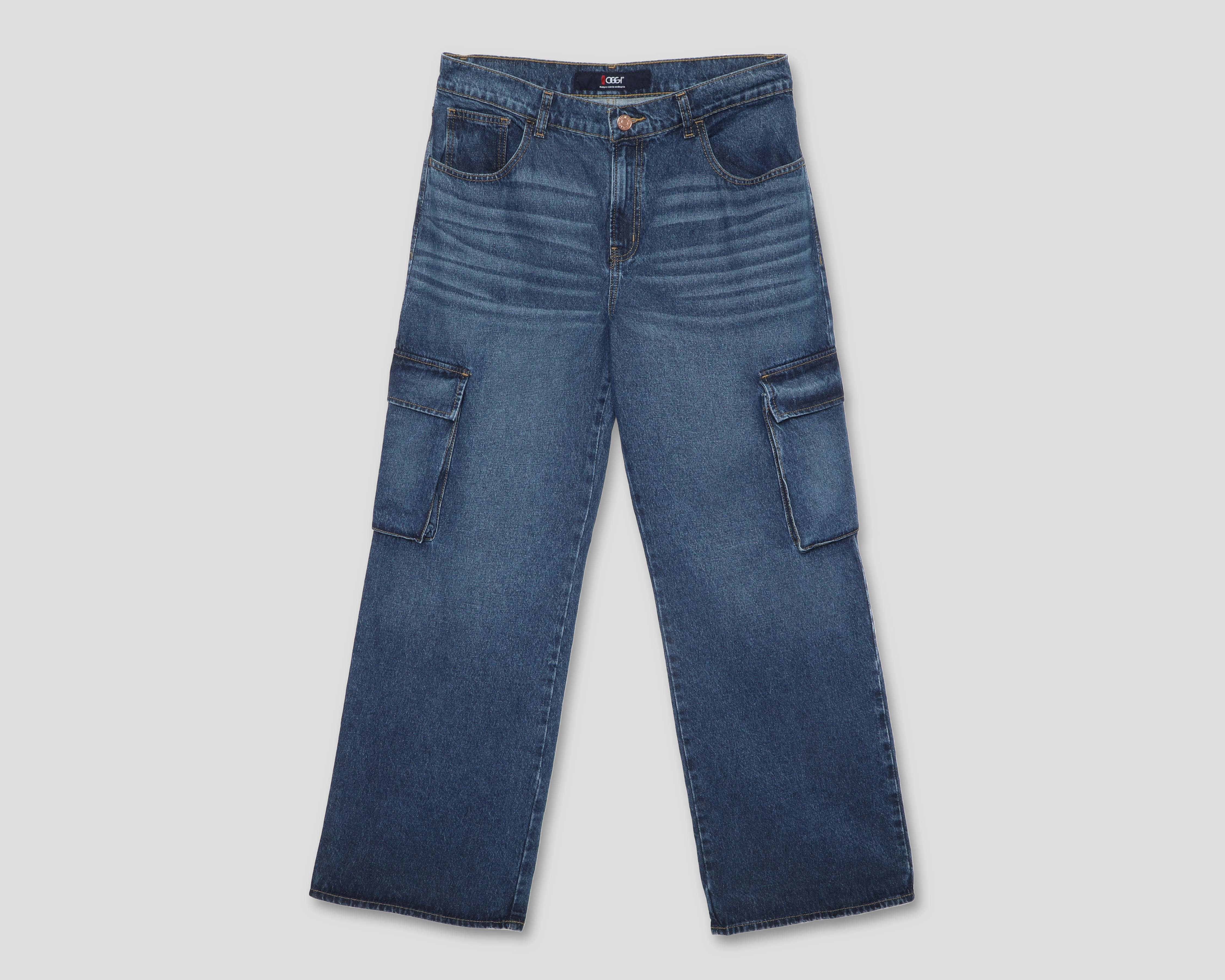 Jeans Wide Leg Oggi Katia para Mujer