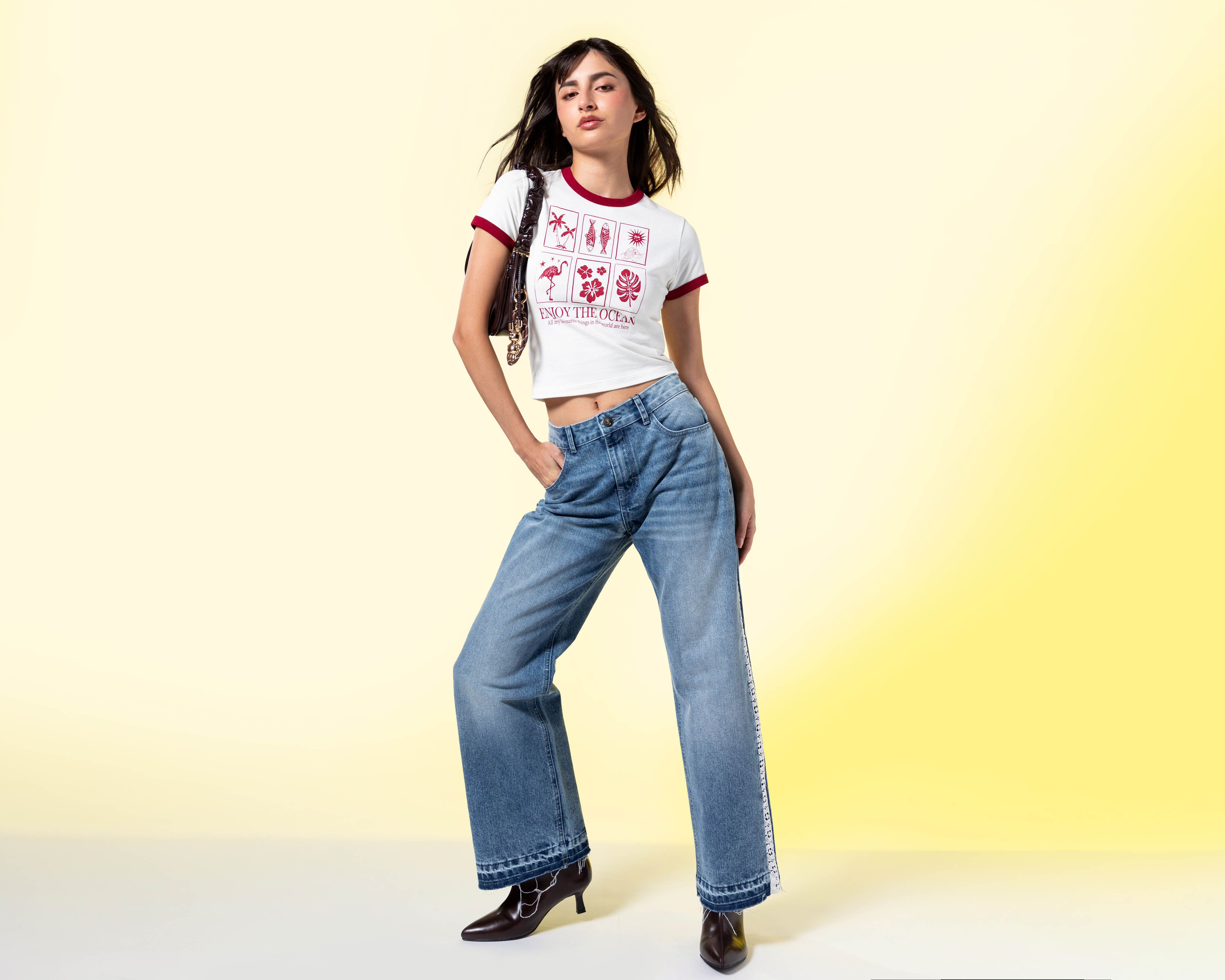 Foto 1 | Foto 1 | Playera Blanca Strona para Mujer