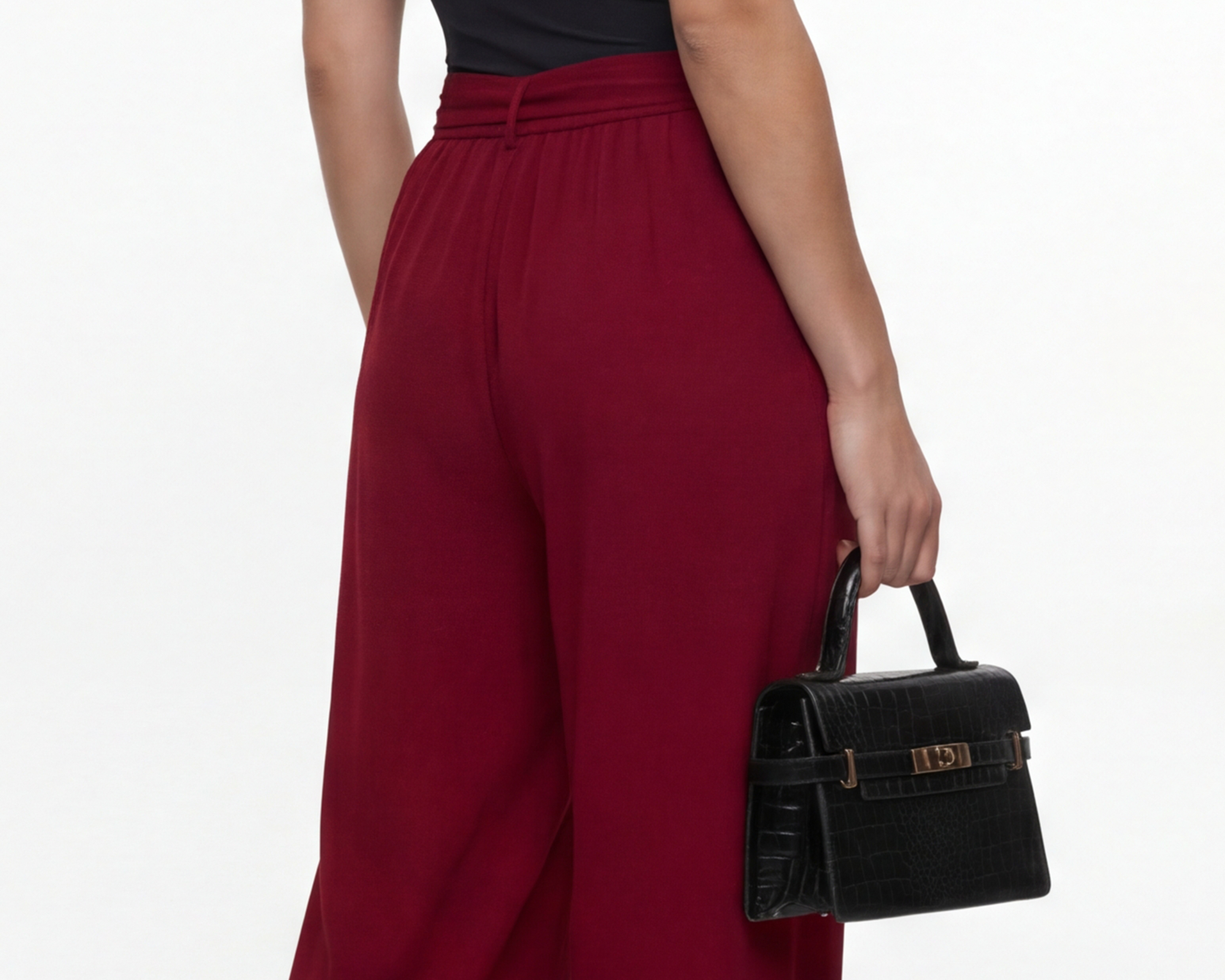 Foto 5 | Foto 5 | Pantalón Ancho Sahara con Cinturón para Mujer