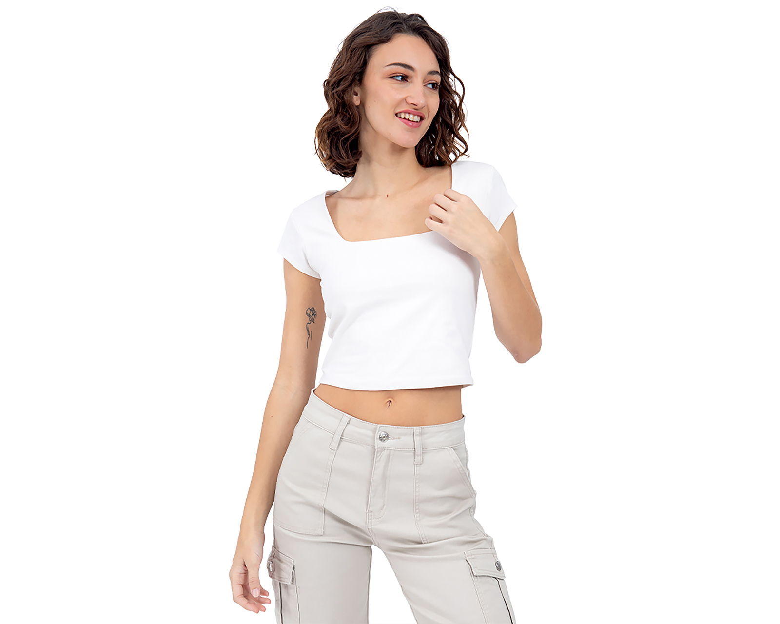 Foto 1 | Foto 1 | Playera Forever 21 Manga Corta para Mujer