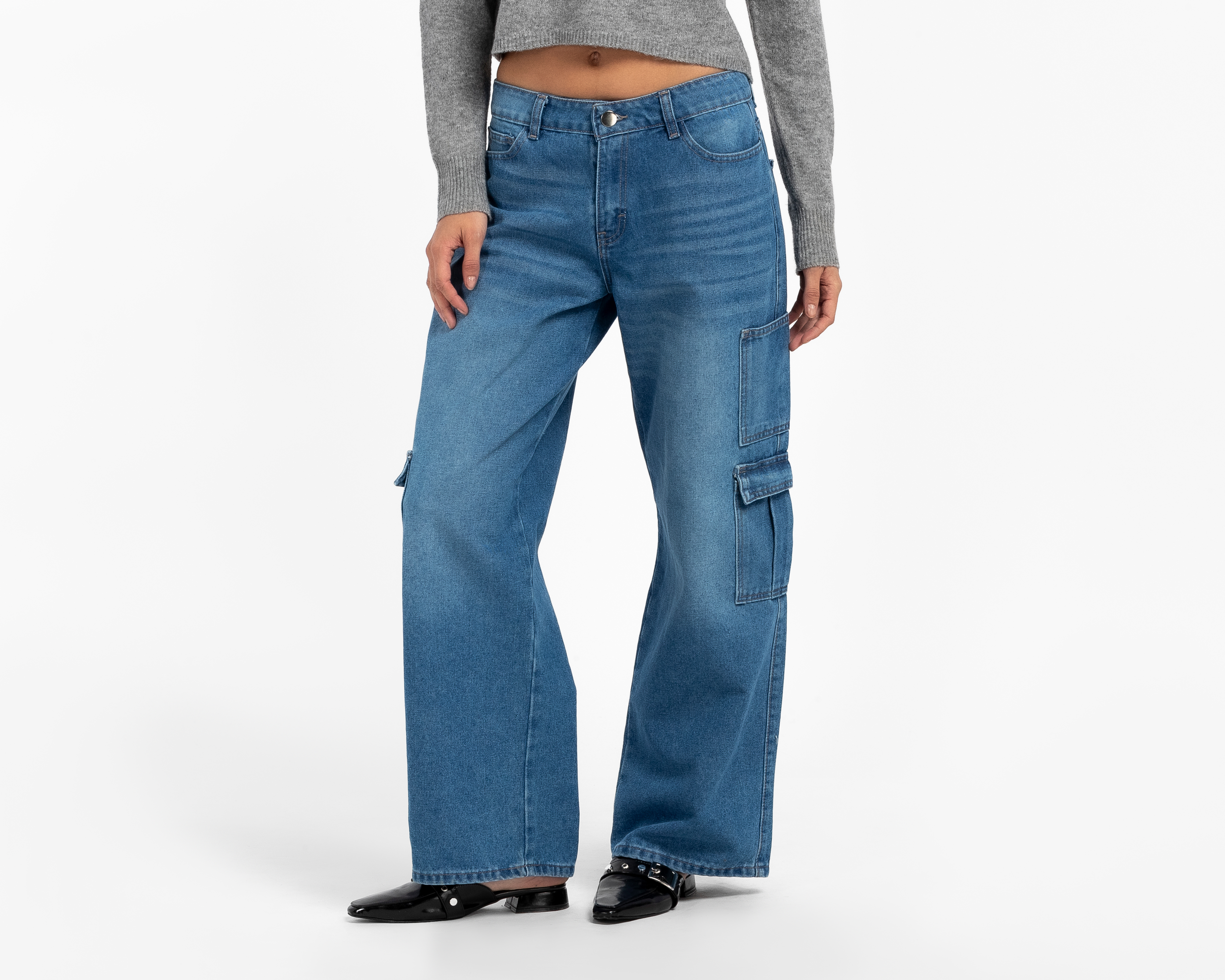 Jeans Wide Leg 18 Forever para Mujer