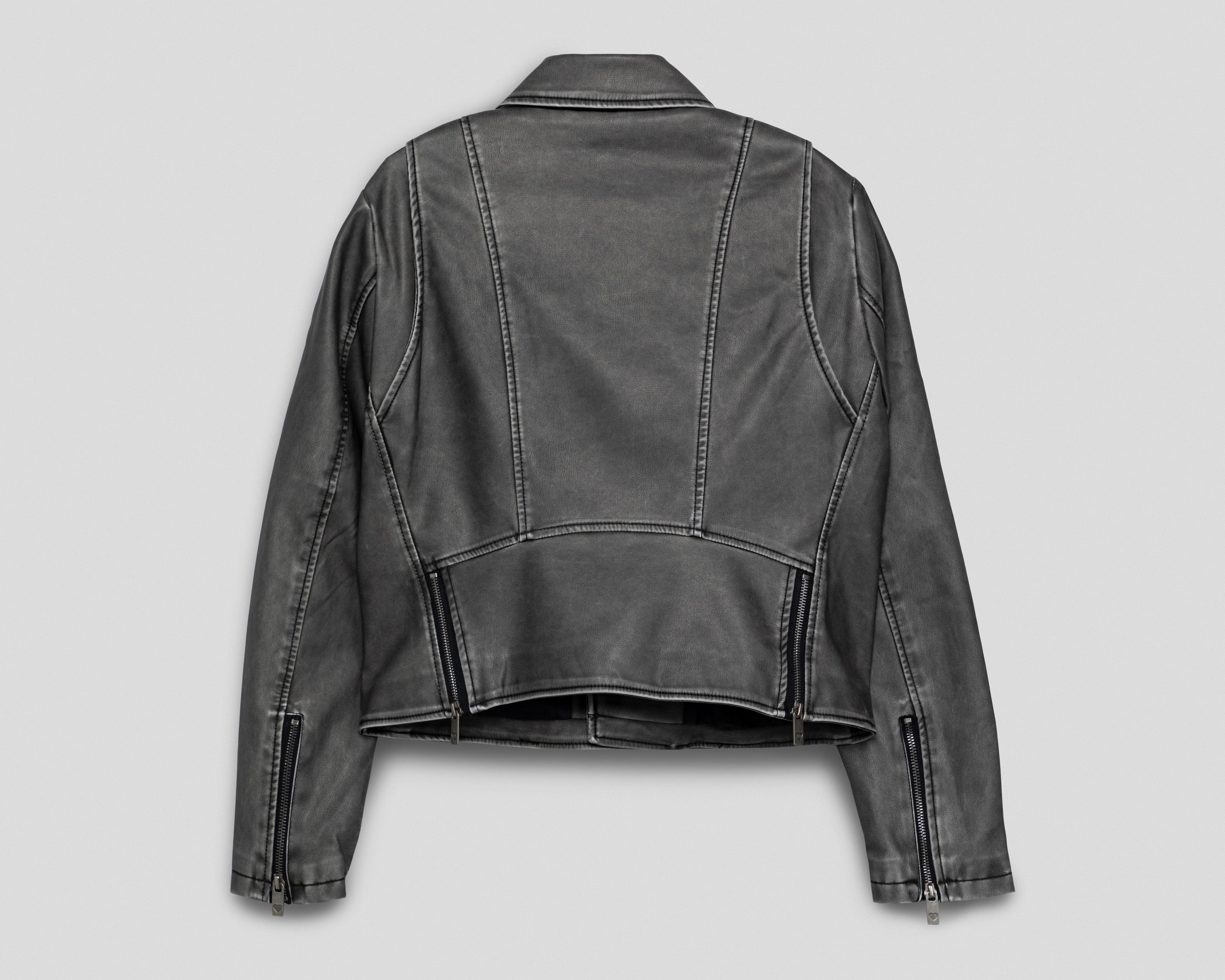 Foto 3 pulgar | Foto 2 | Chamarra Biker Forever 21 para Mujer