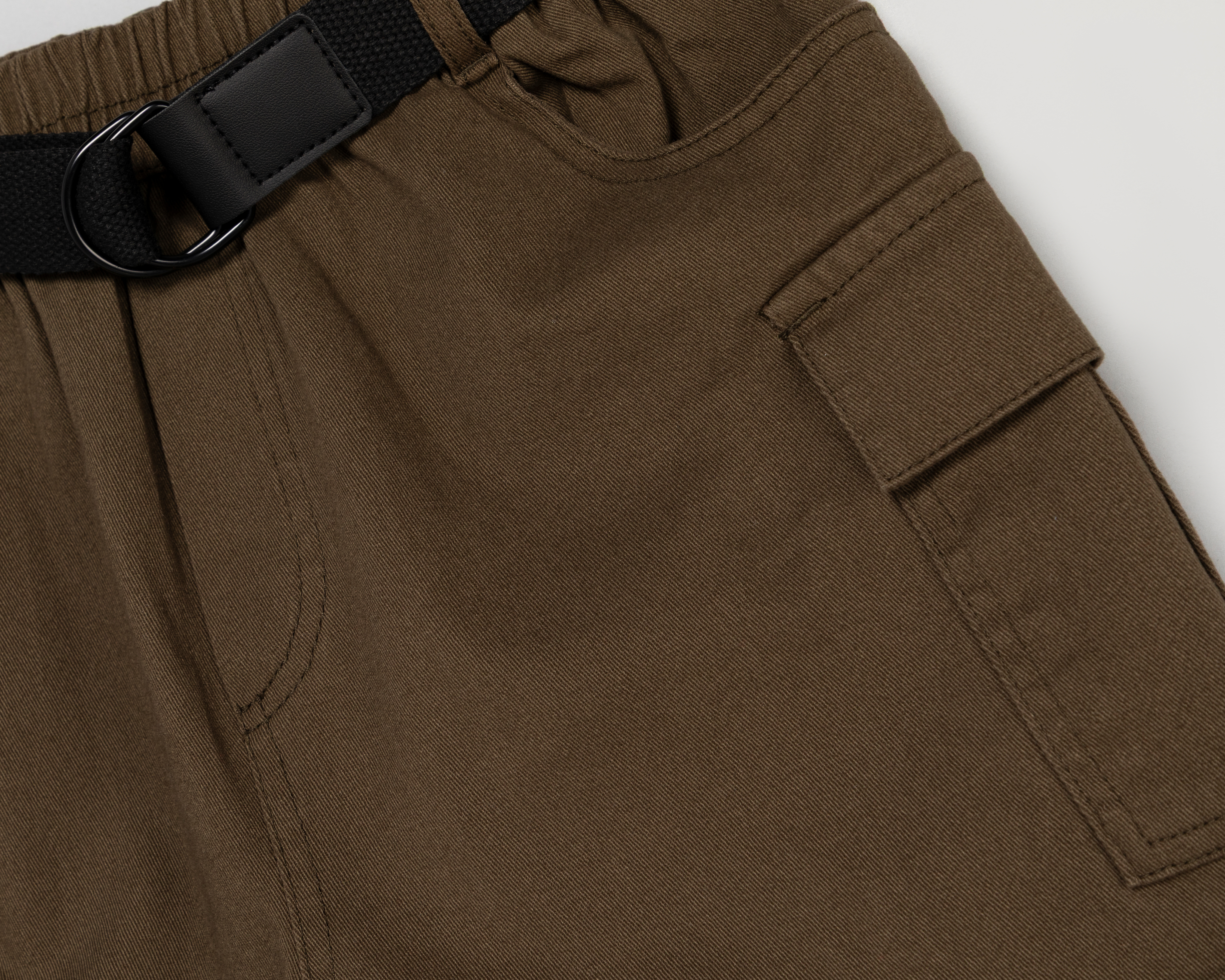 Foto 3 | Foto 3 | Short Refill con Cinturón de Canvas para Mujer