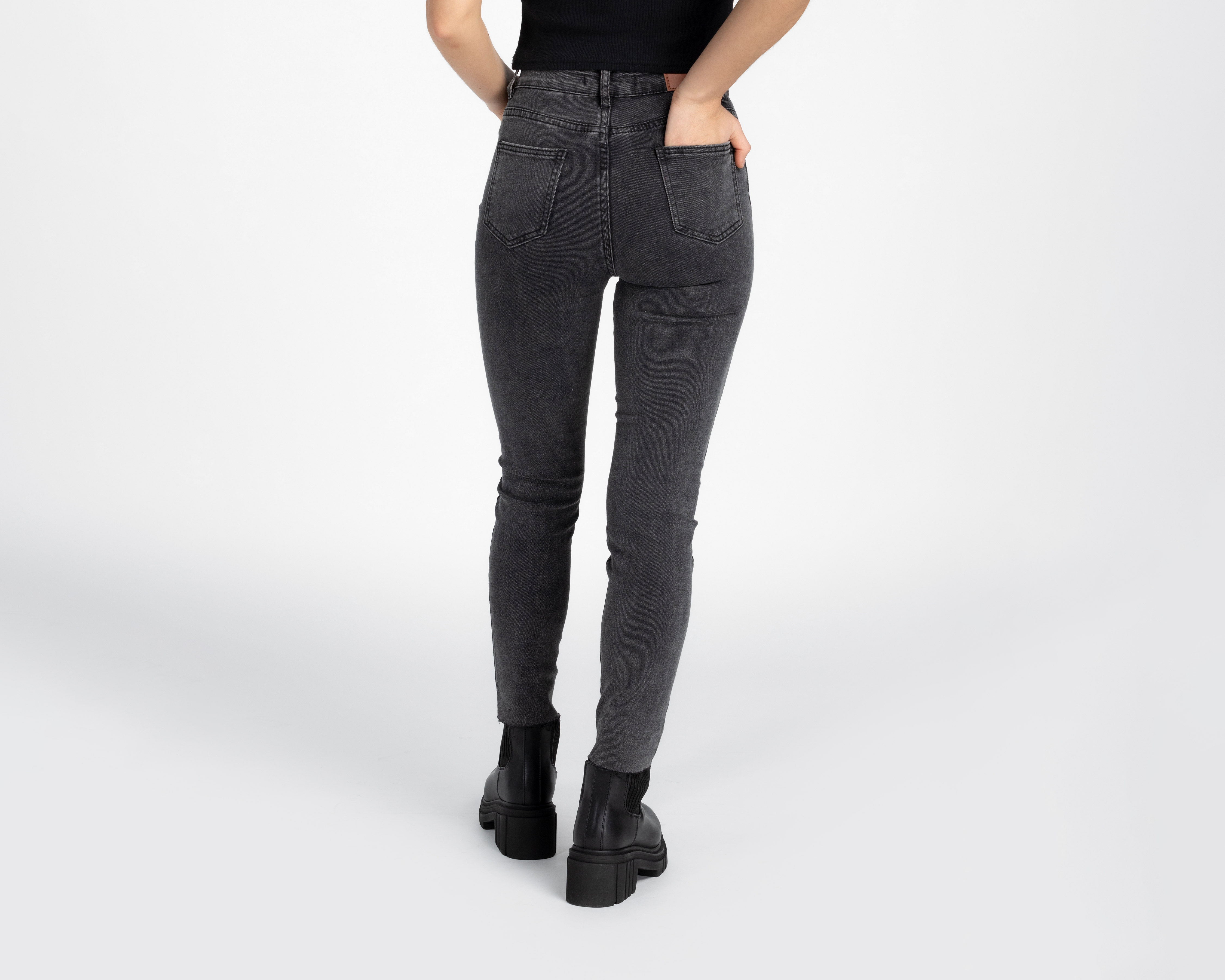 Foto 4 pulgar | Foto 3 | Jeans Skinny Forever 21 para Mujer