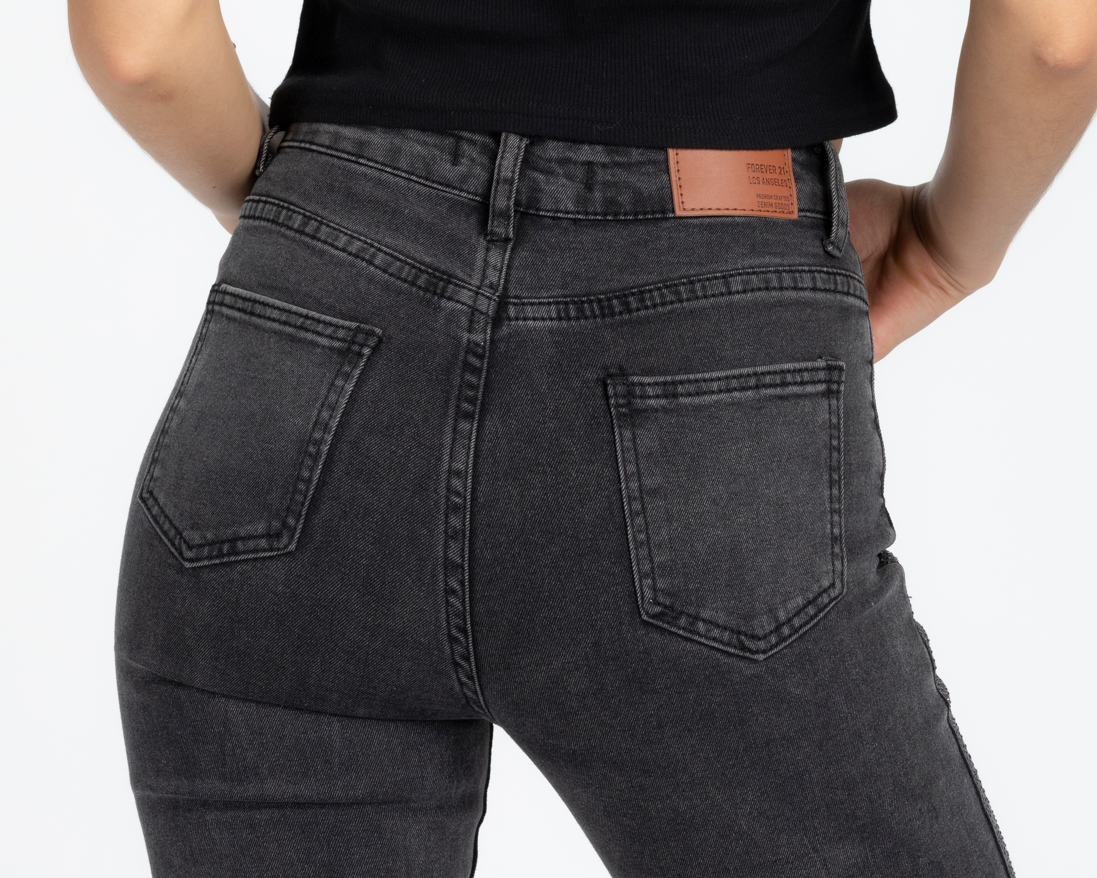 Foto 6 pulgar | Foto 5 | Jeans Skinny Forever 21 para Mujer