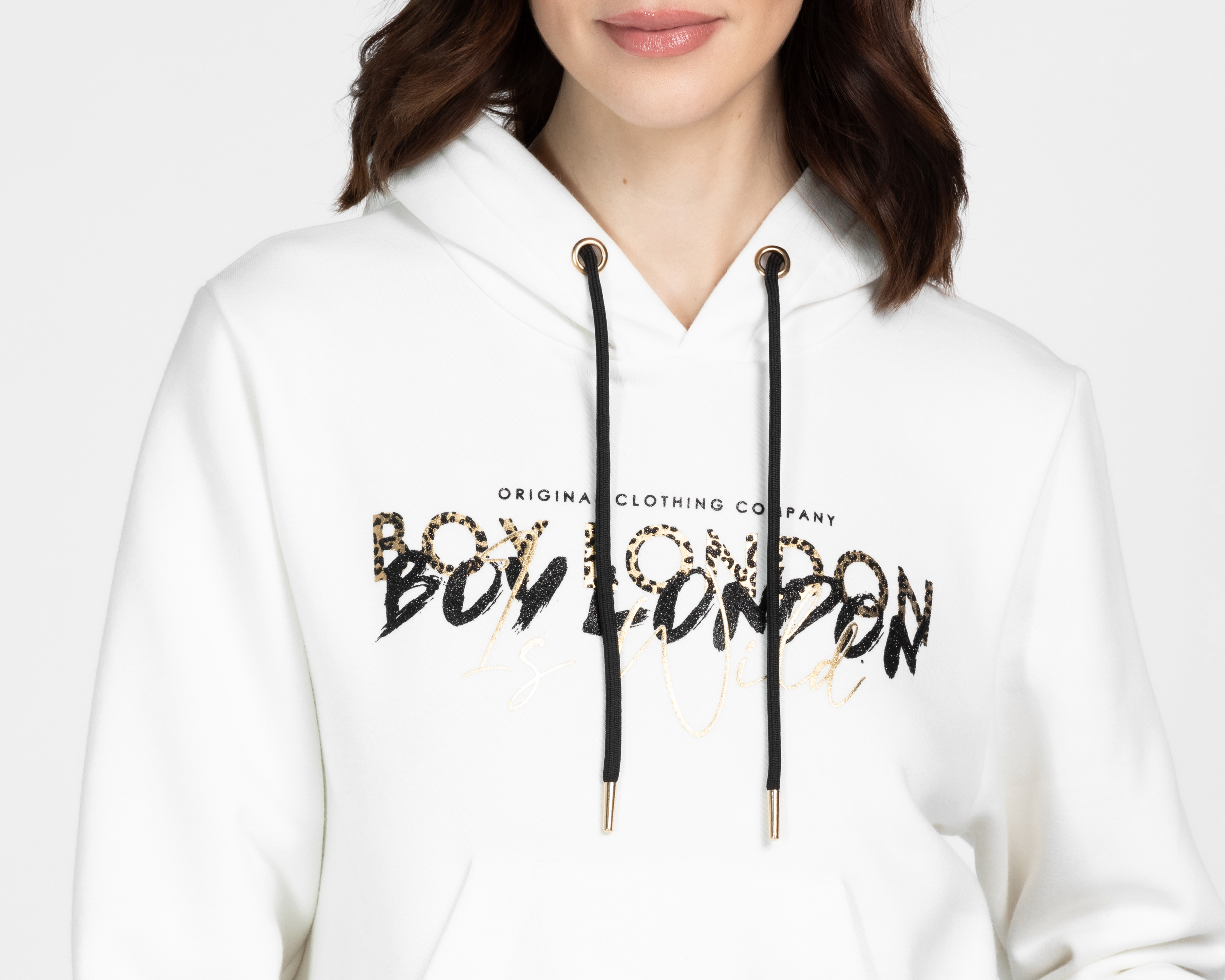 Foto 5 pulgar | Foto 4 | Sudadera con Capucha Boy London para Mujer