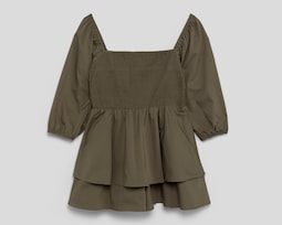 Jumper Casual 18 Forever Verde Manga 3/4 para Mujer