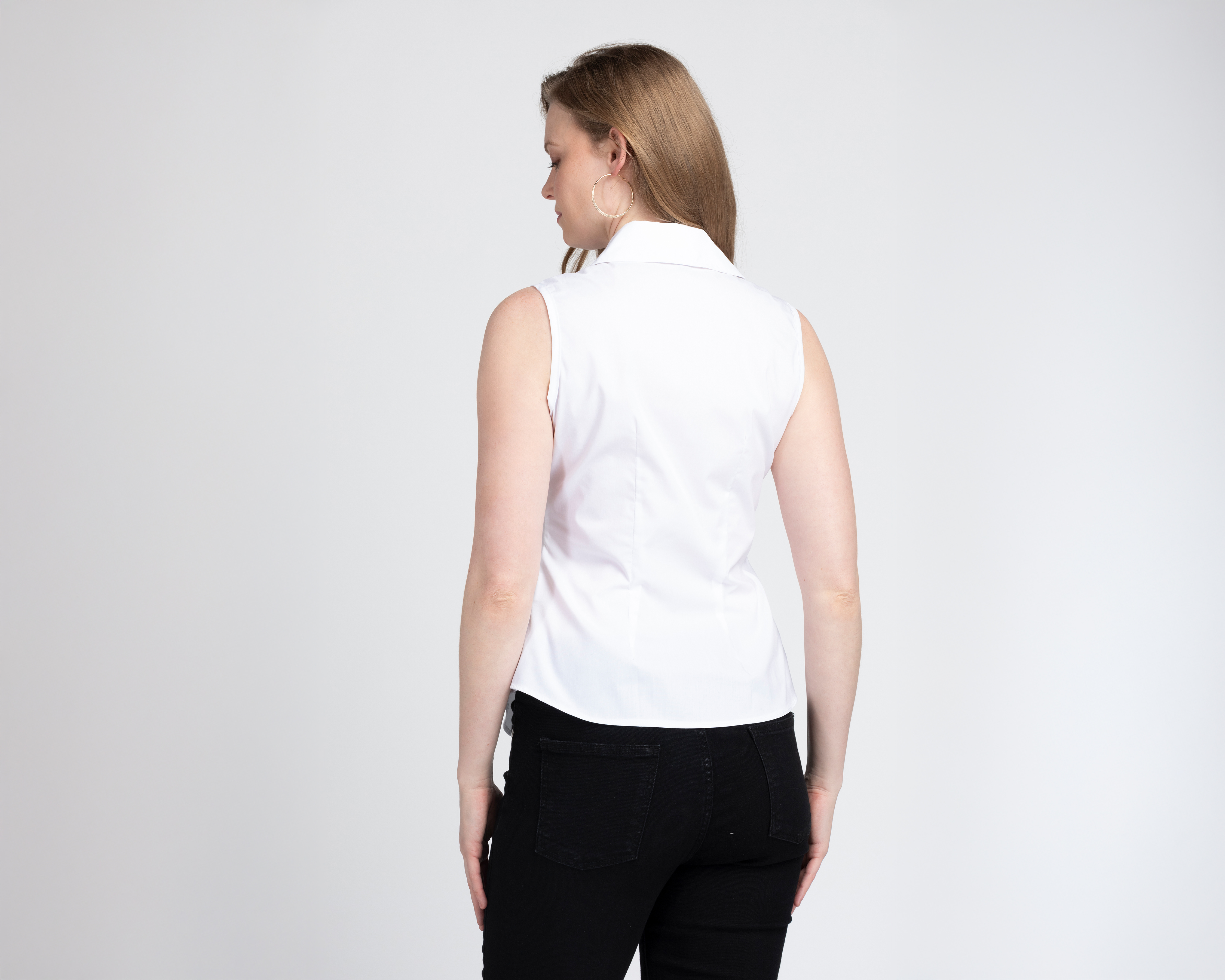 Foto 4 pulgar | Foto 3 | Blusa sin Mangas Sahara para Mujer
