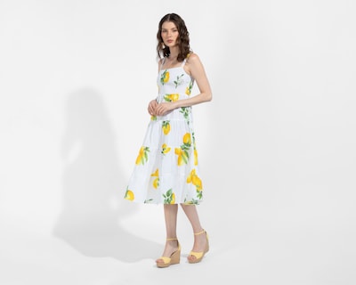 Foto 1 | Foto 1 | Vestido Casual Sahara Blanco con Tirantes Juvenil