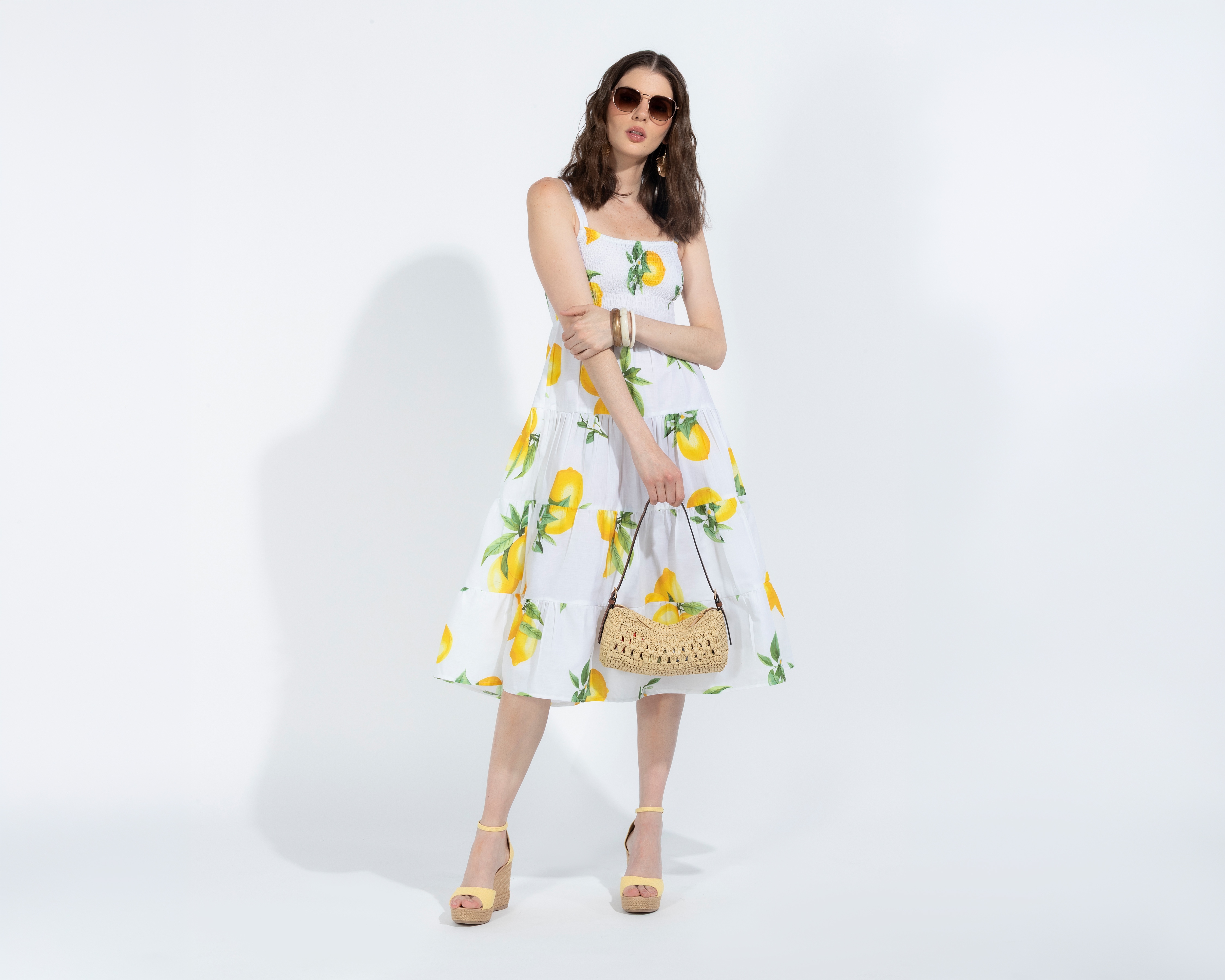 Foto 3 pulgar | Foto 2 | Vestido Casual Sahara Blanco con Tirantes Juvenil