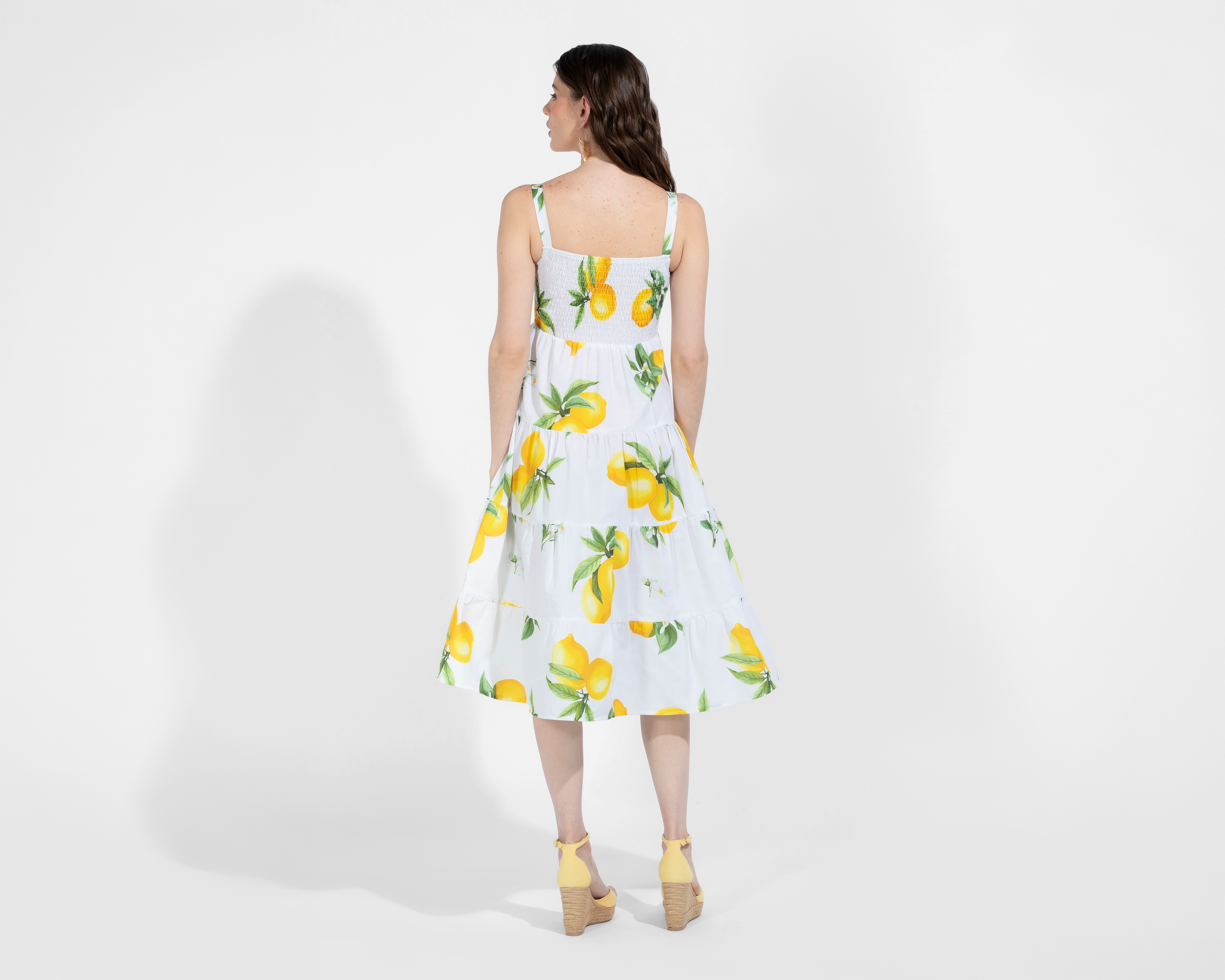 Foto 4 pulgar | Foto 3 | Vestido Casual Sahara Blanco con Tirantes Juvenil