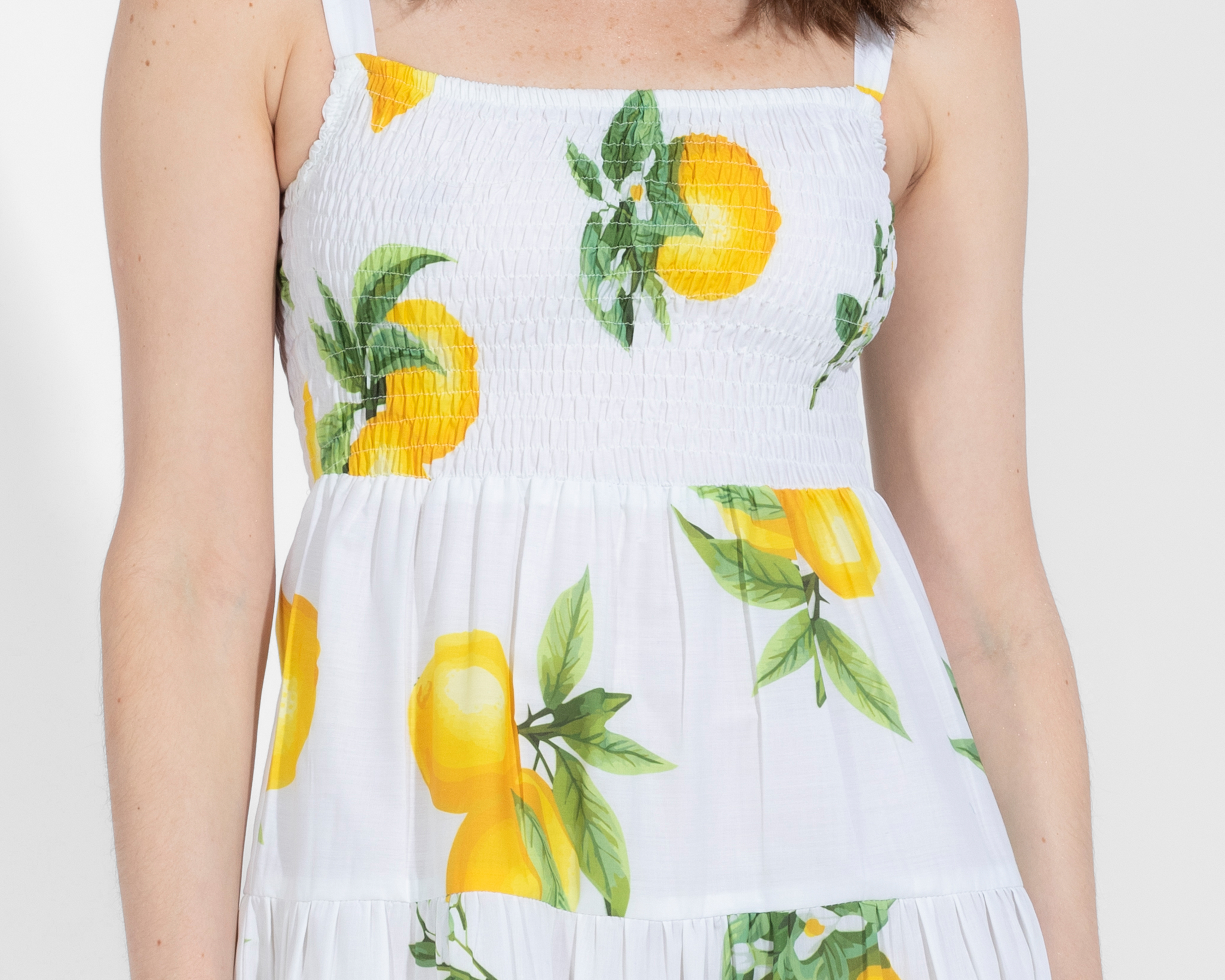 Foto 5 pulgar | Foto 4 | Vestido Casual Sahara Blanco con Tirantes Juvenil