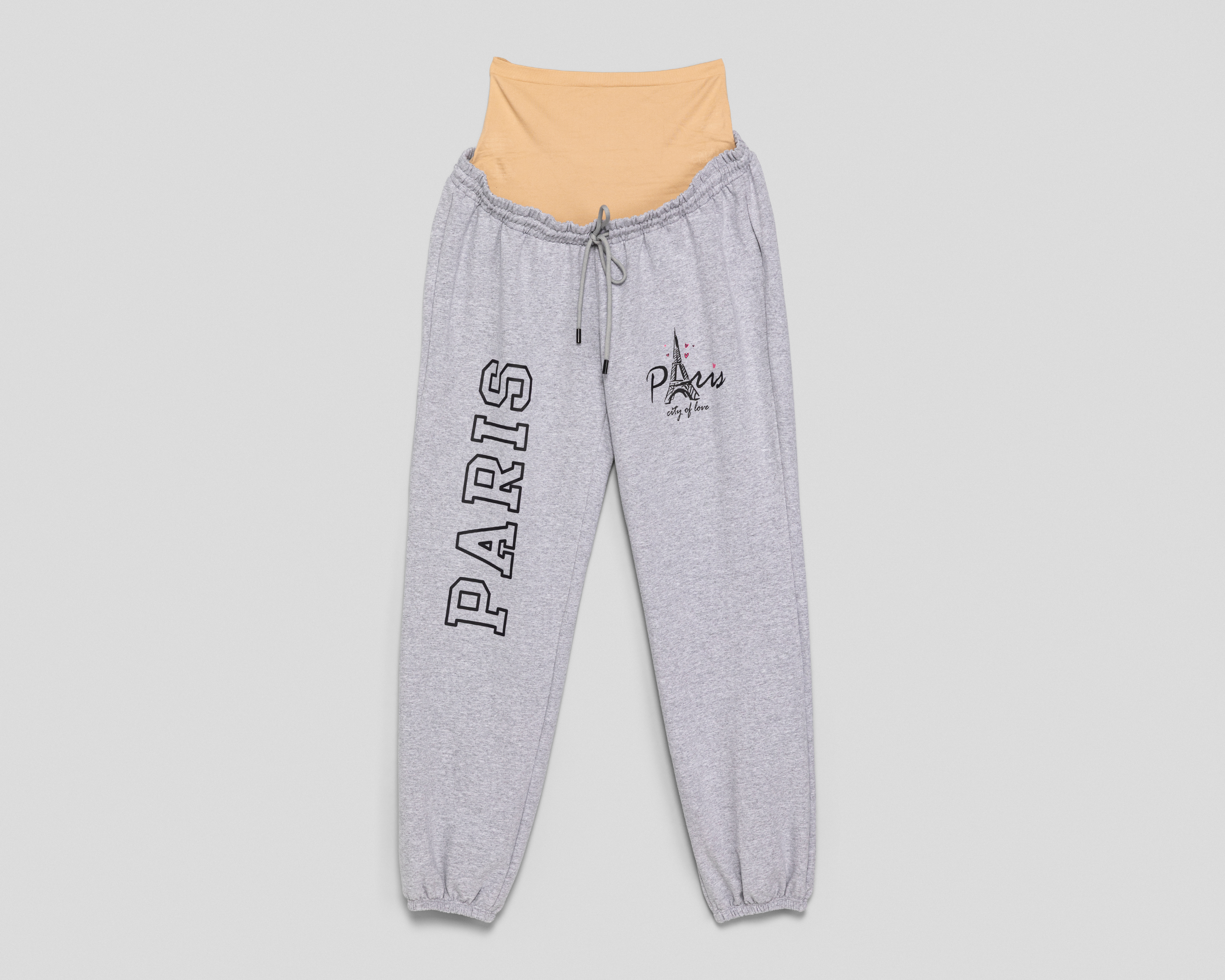 Foto 1 | Foto 1 | Pantalón de Maternidad Gris Mamá Bella