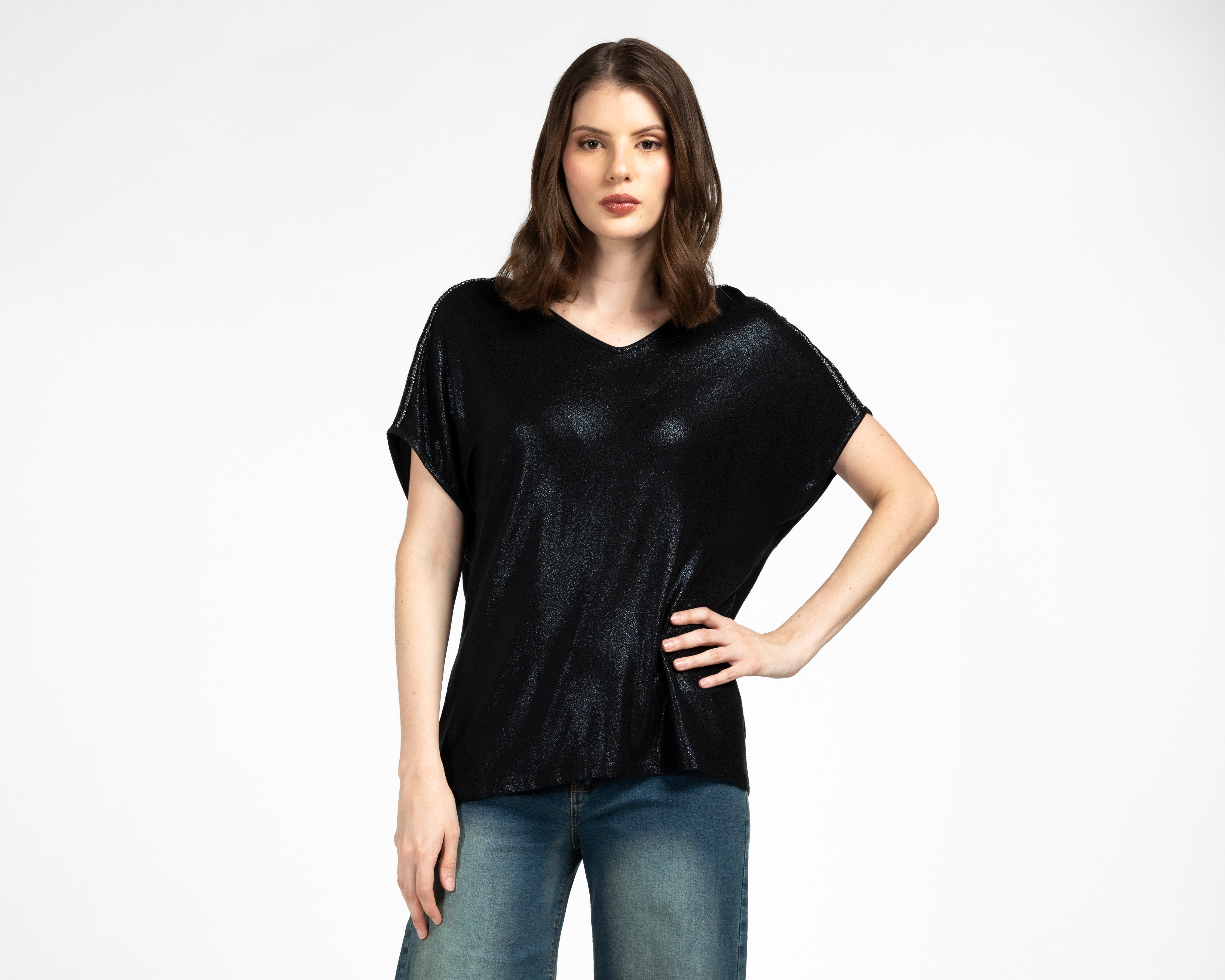 Foto 1 | Foto 1 | Playera Manga Corta Sahara para Mujer