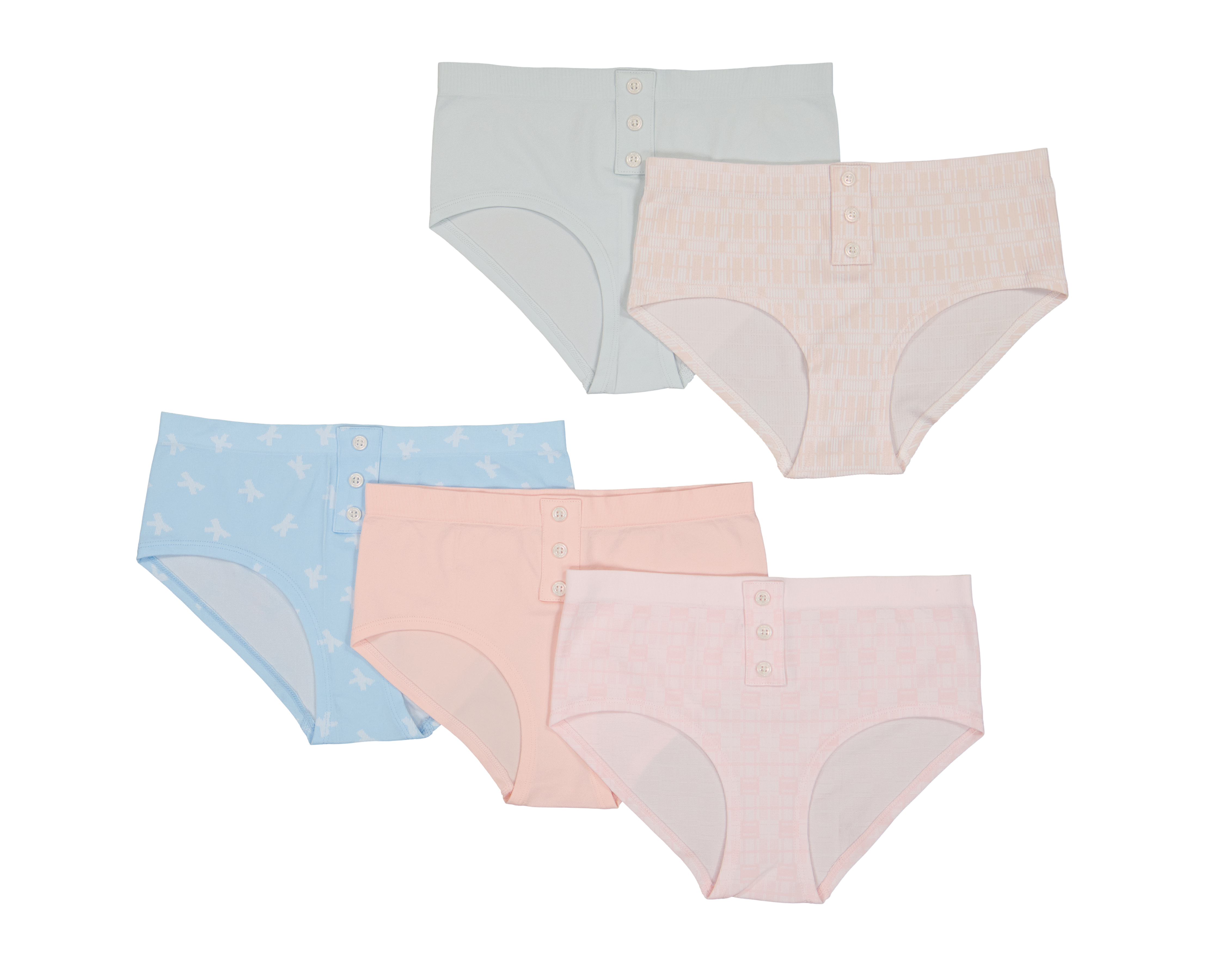 Bóxer Seamless Lovest para Mujer 5 Piezas