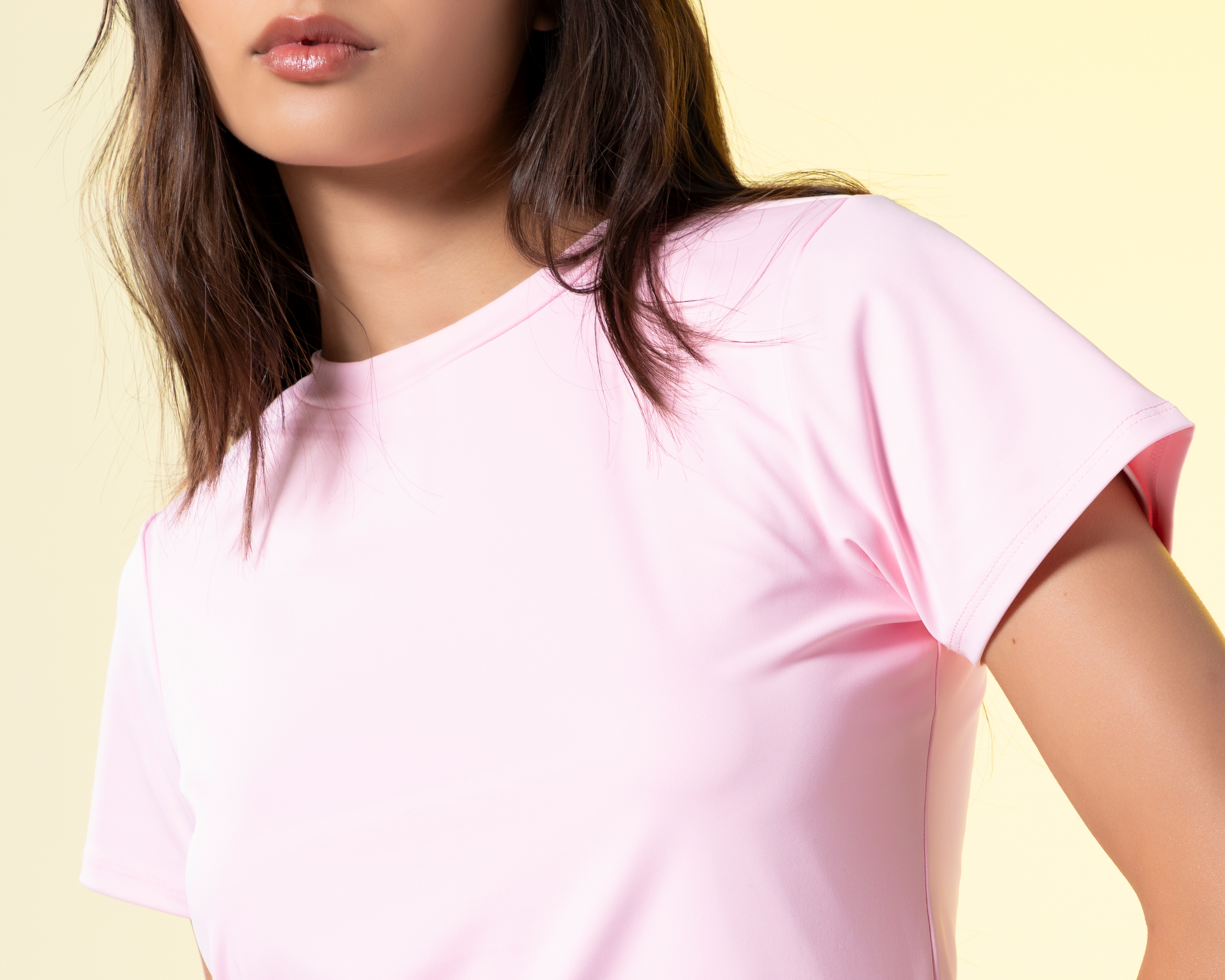 Foto 4 | Foto 4 | Playera Rosa Strona para Mujer