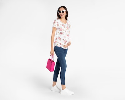 Foto 3 | Foto 3 | Playera de Maternidad Mamá Bella Manga Corta 2 Piezas