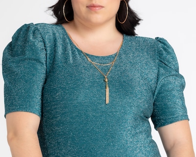 Foto 4 | Foto 4 | Blusa Sahara Manga Corta con Collar
