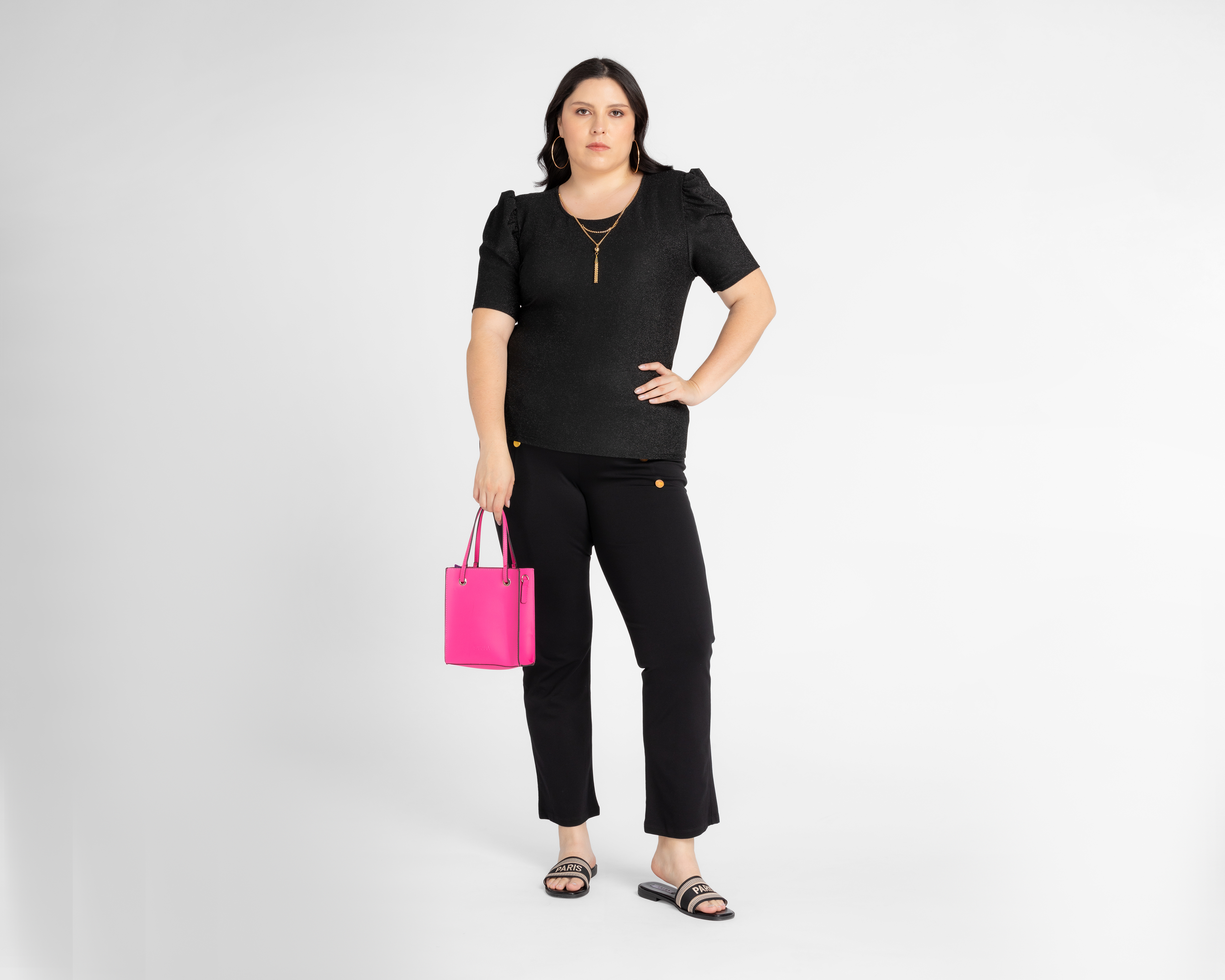 Foto 2 | Foto 2 | Blusa Sahara Manga Corta con Collar