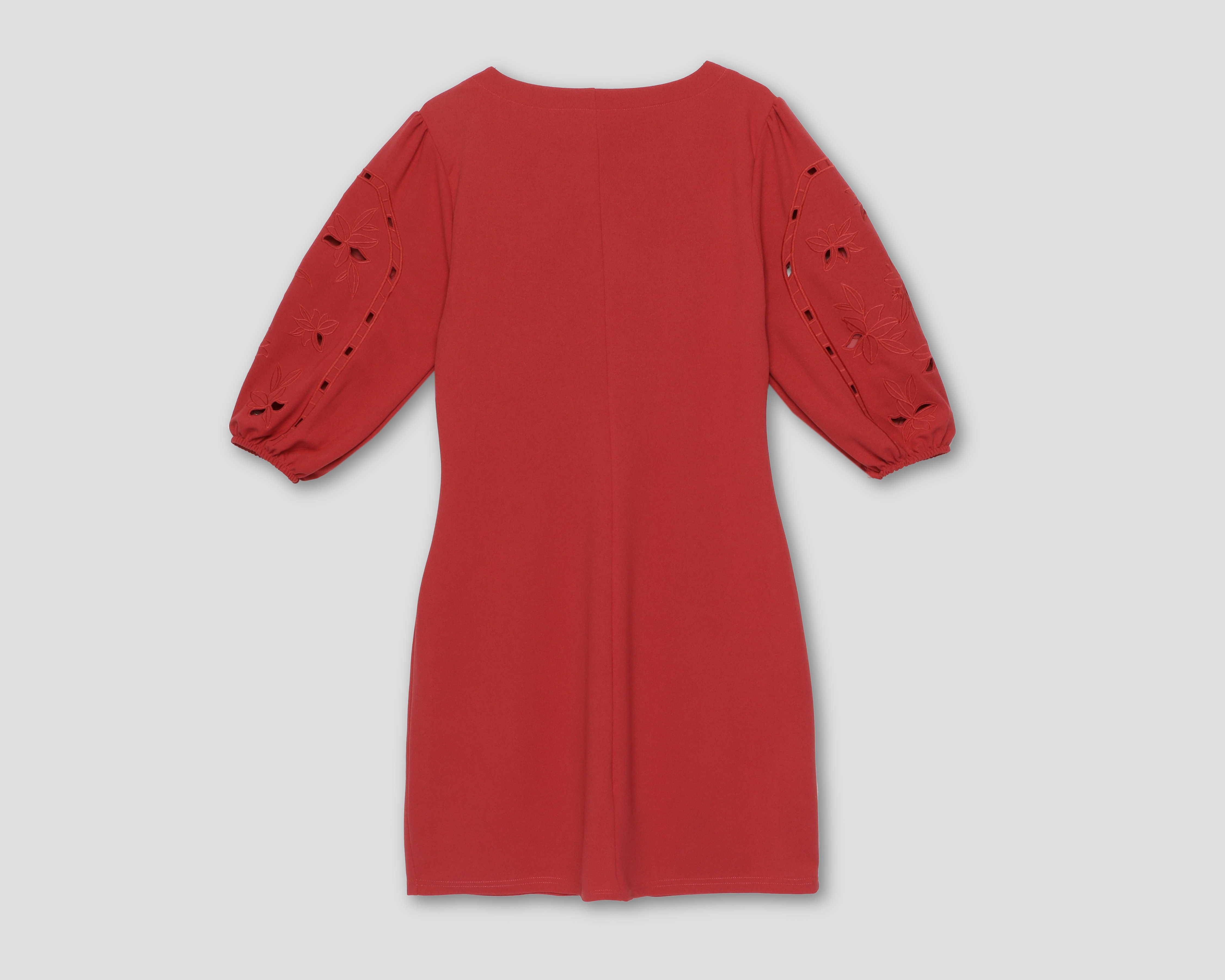 Foto 2 | Foto 2 | Vestido de Fiesta Sahara Rojo Manga Larga para Mujer