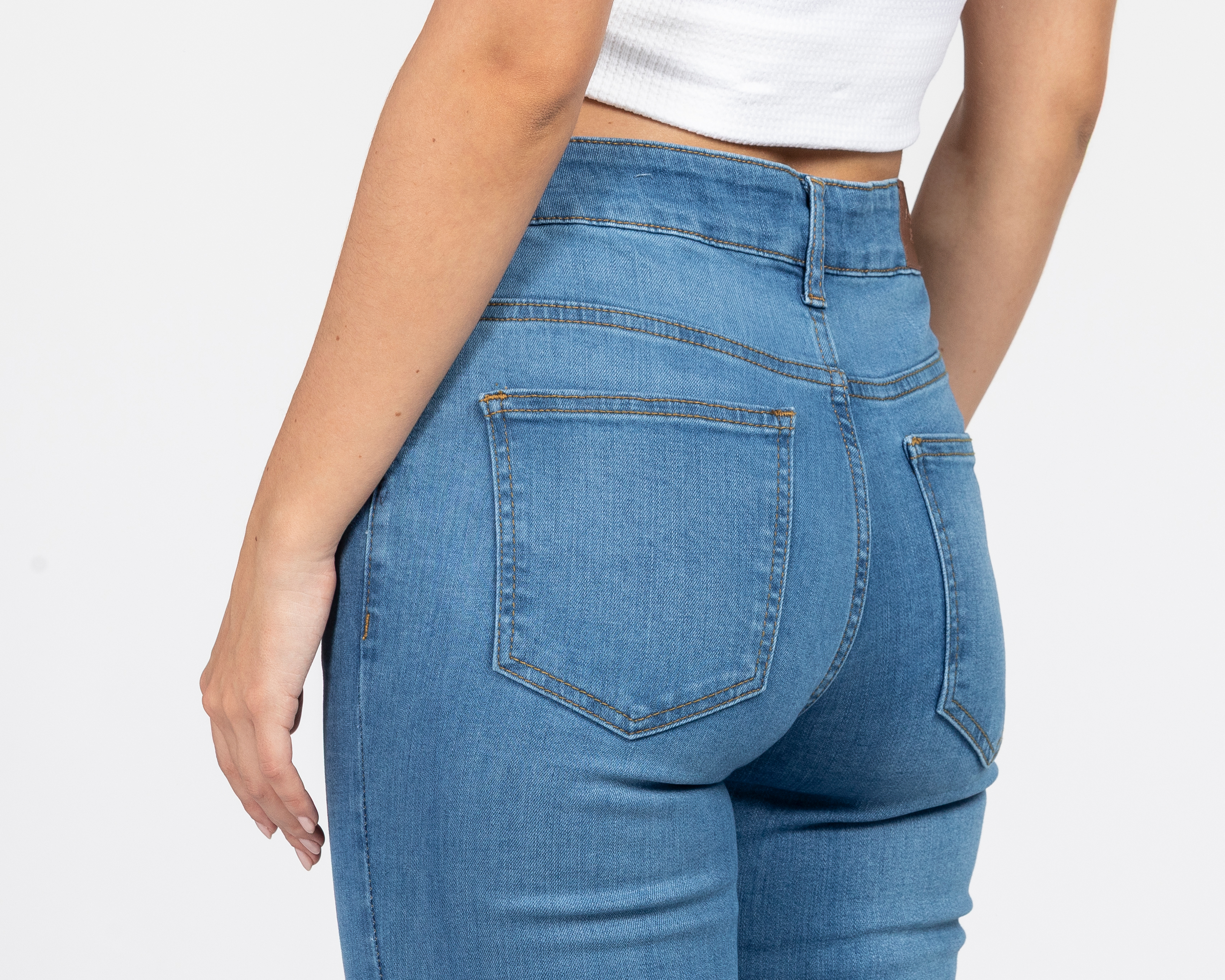 Foto 6 pulgar | Foto 5 | Jeans Skinny Refill para Mujer