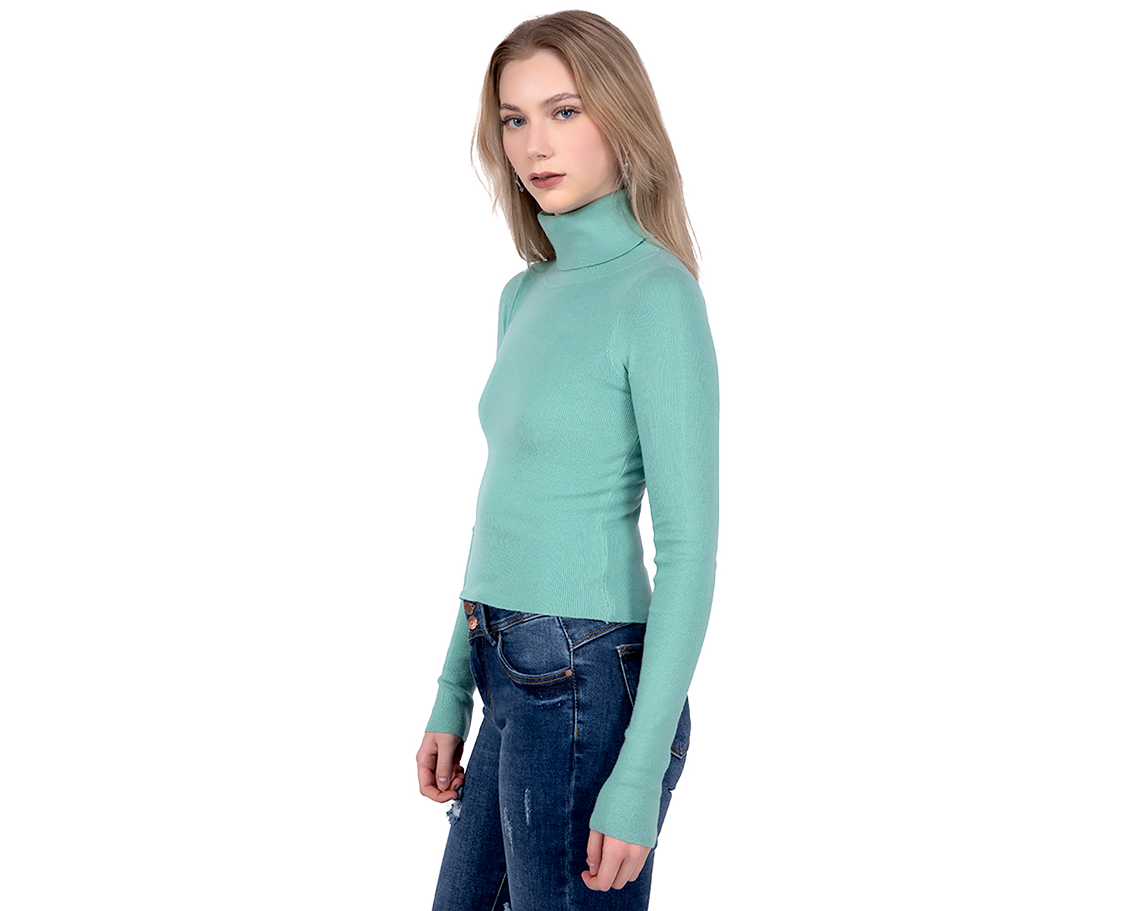 Foto 2 | Foto 2 | Suéter con Cuello Tortuga Forever 21 para Mujer