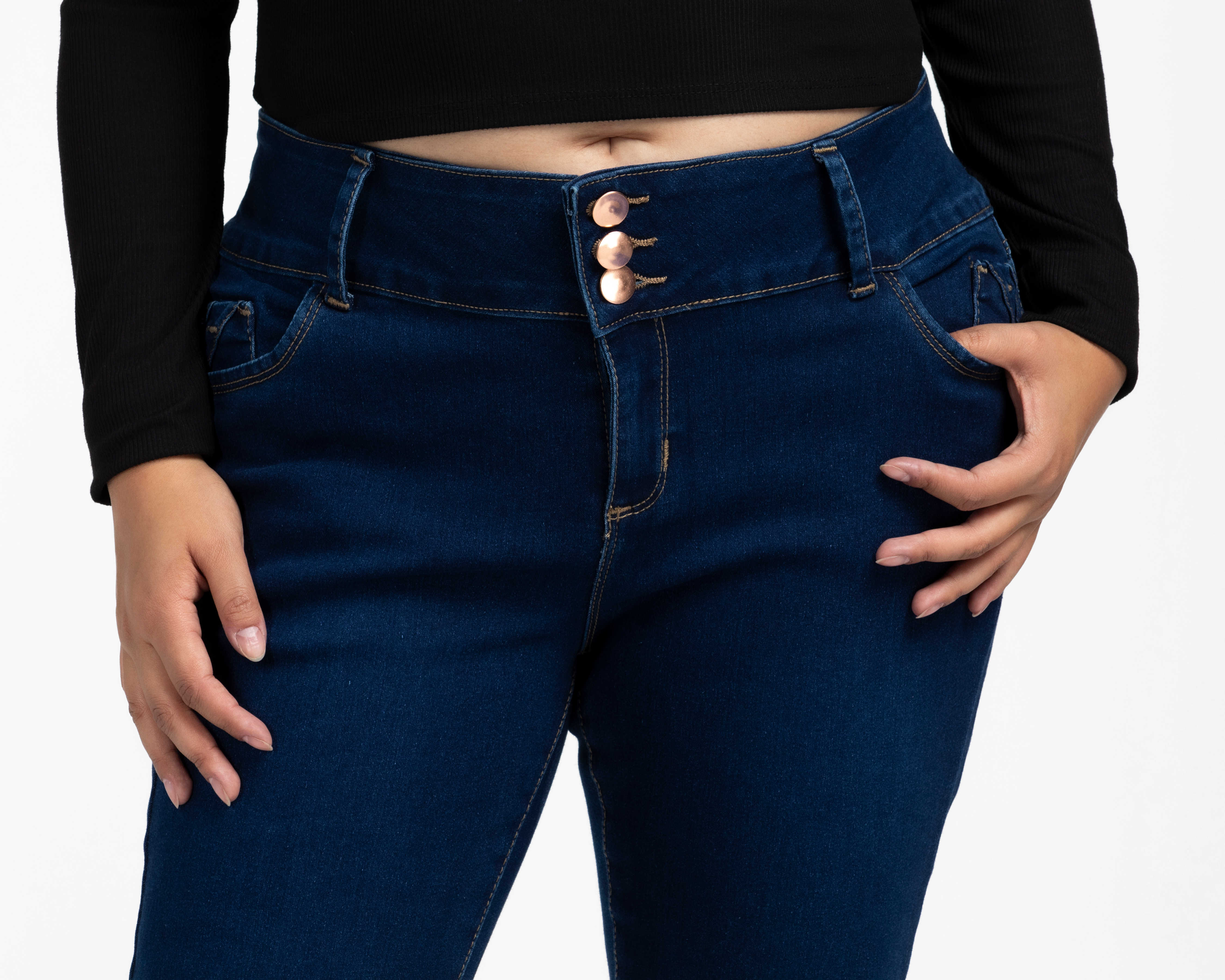 Foto 5 pulgar | Foto 4 | Jeans Slim Lady Sun para Mujer