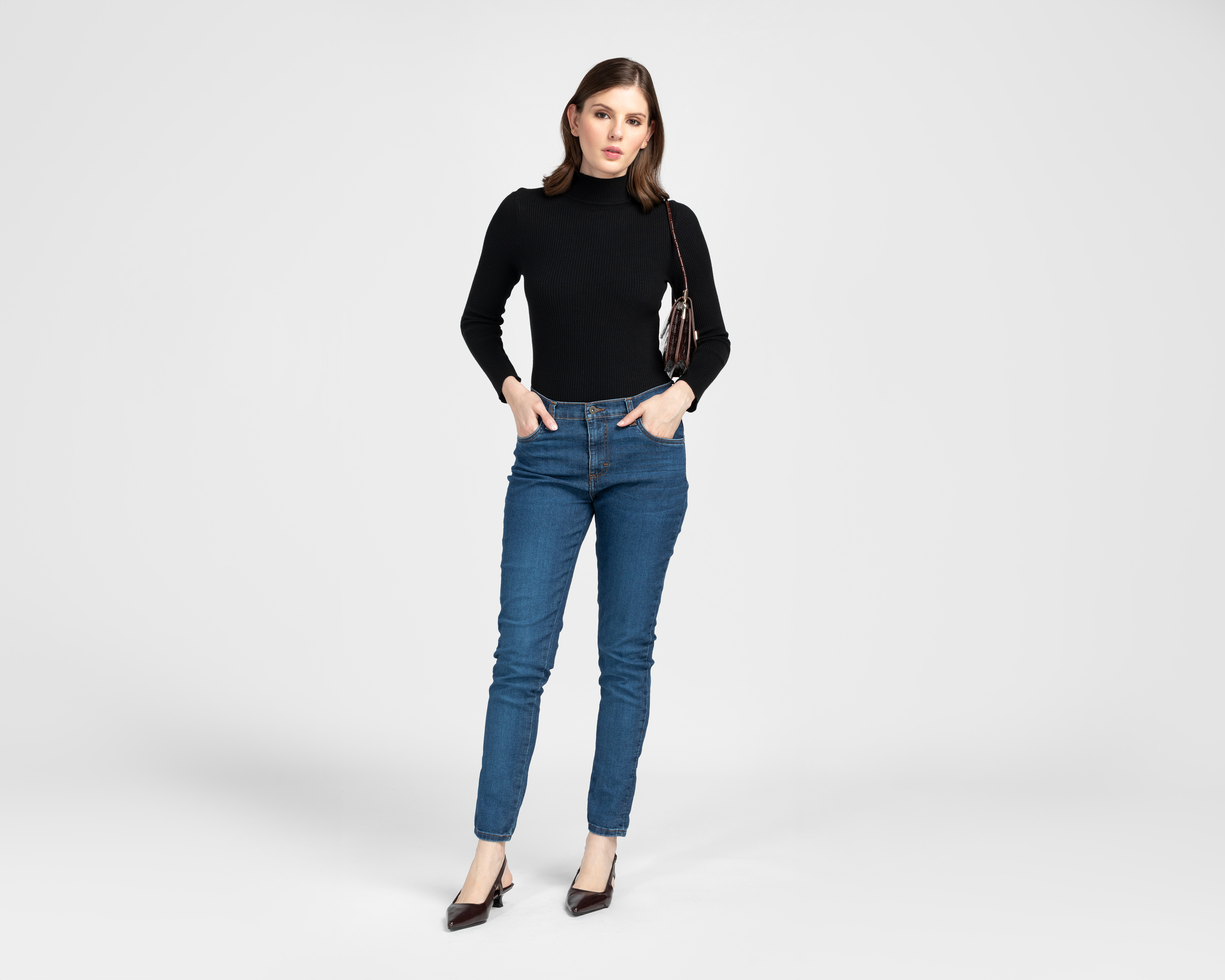 Foto 3 pulgar | Foto 2 | Jeans Skinny Lee para Mujer