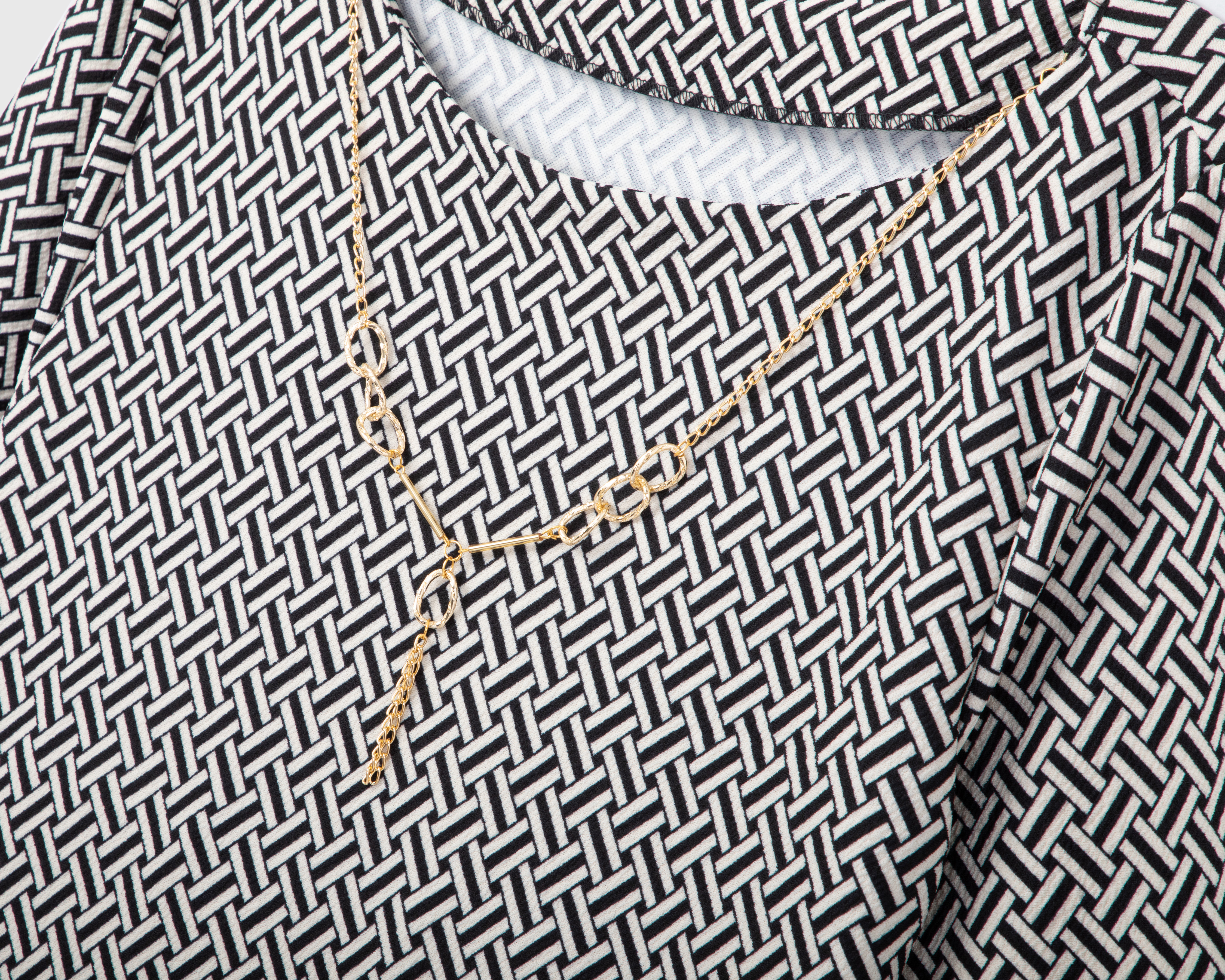 Foto 4 pulgar | Foto 3 | Vestido Casual Sahara con Collar