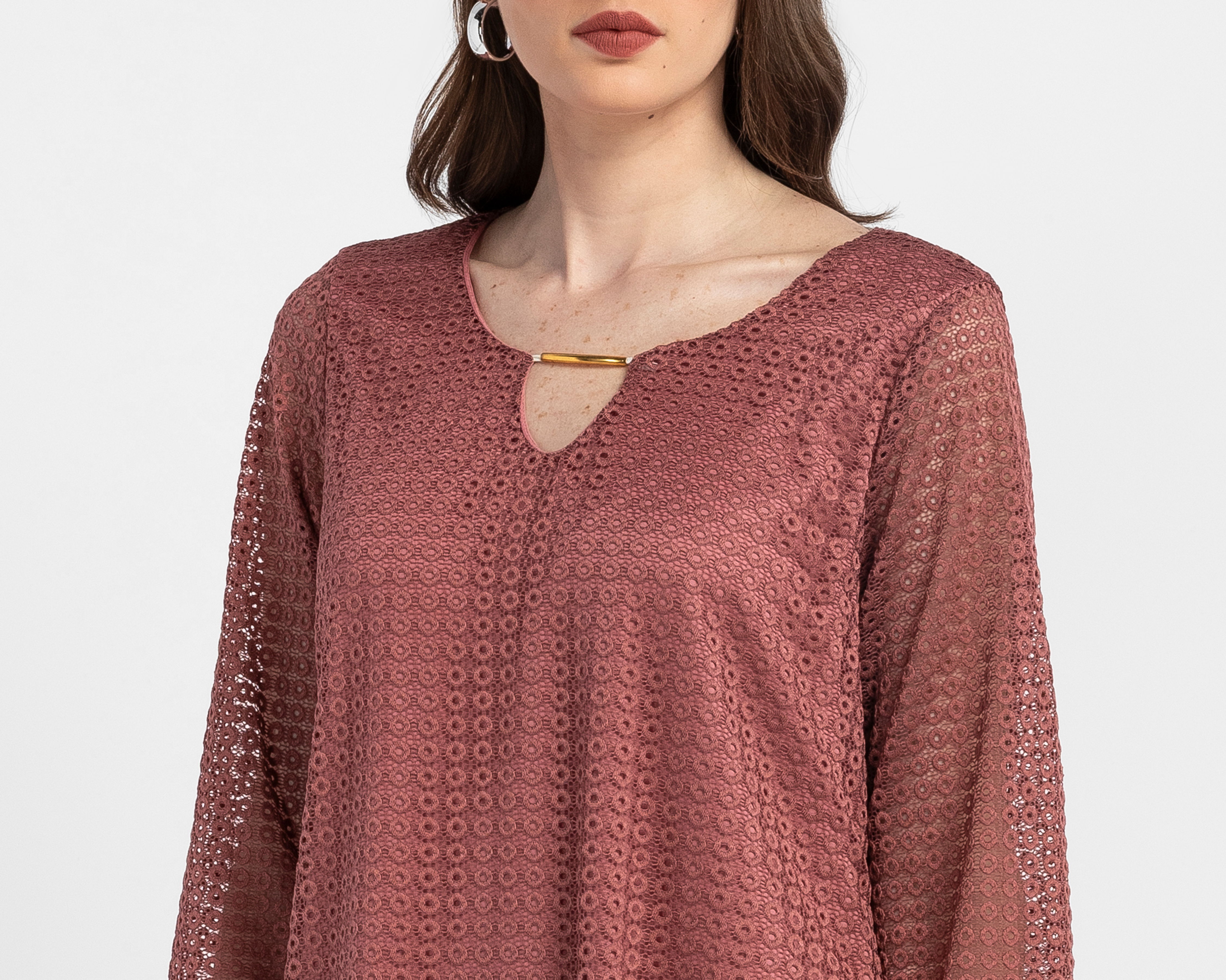 Foto 5 pulgar | Foto 4 | Vestido Casual Sahara con Encaje