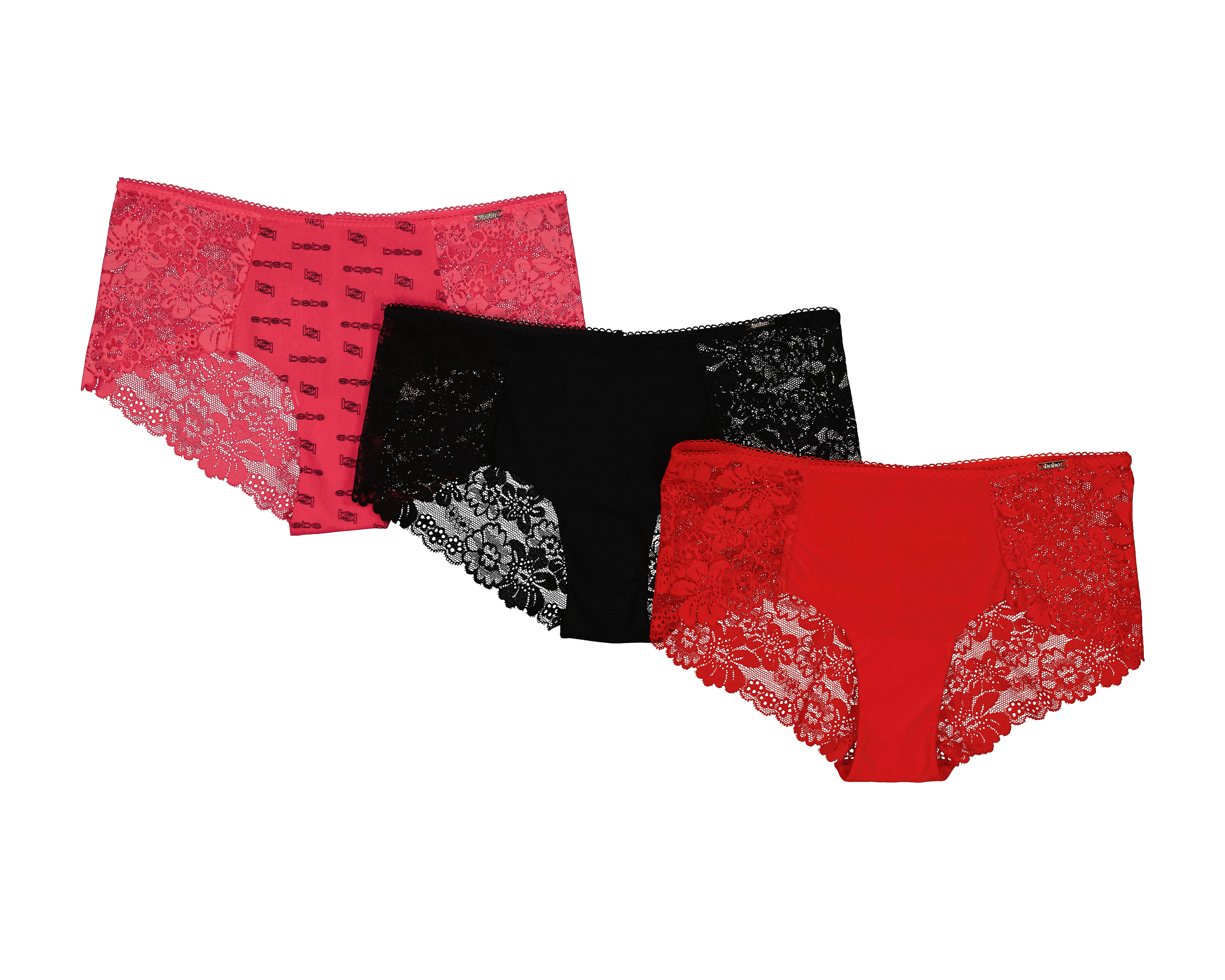 Foto 1 | Foto 1 | Bóxer de Encaje Bebe para Mujer 3 Piezas