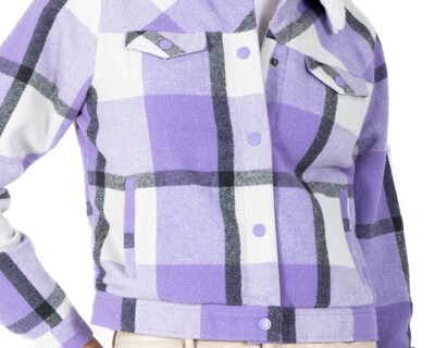 Foto 4 | Foto 4 | Chamarra a Cuadros Forever 21 para Mujer