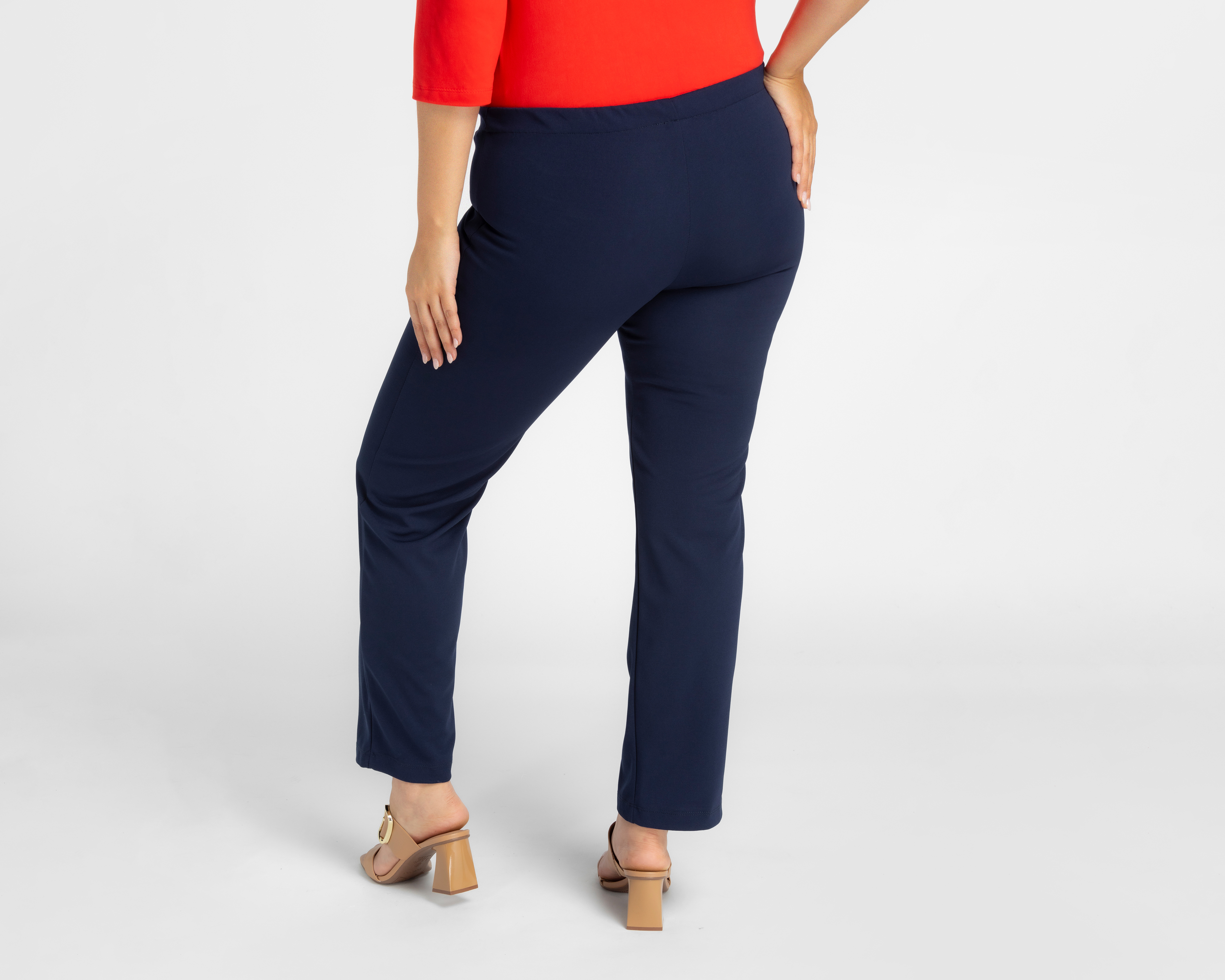 Foto 4 pulgar | Foto 3 | Pantalón de Vestir Lady Sun Azul para Mujer